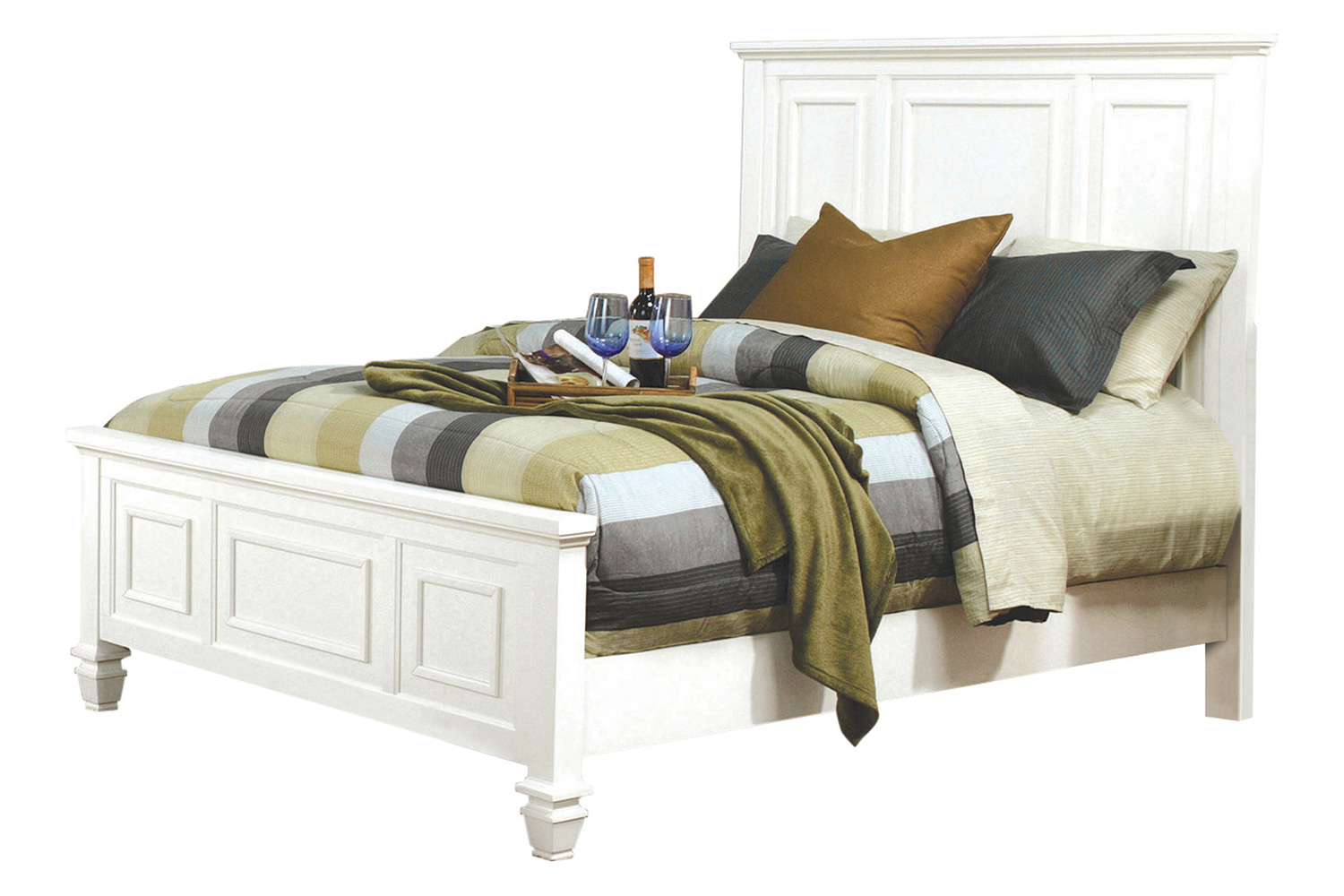 Coaster - Sandy Beach Eastern King Panel Bed with High Headboard