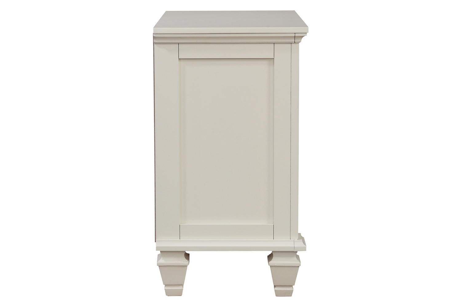 Coaster Sandy Beach 3-Drawer Nightstand - White