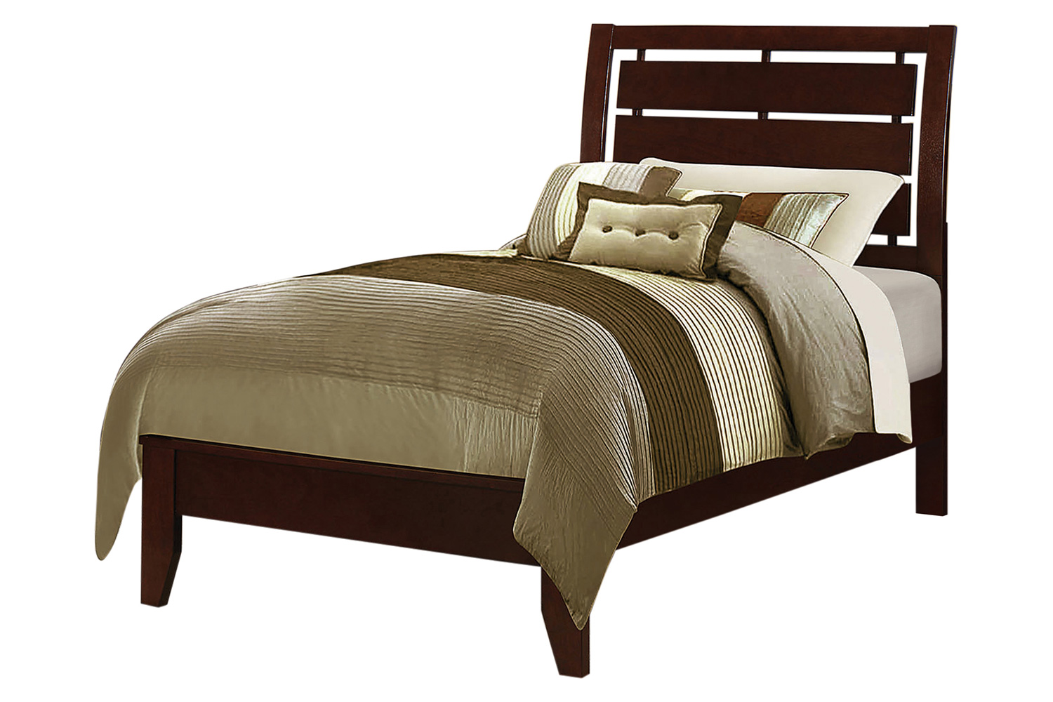 Coaster - Serinity Full Panel Bed with Cut-Out Headboard