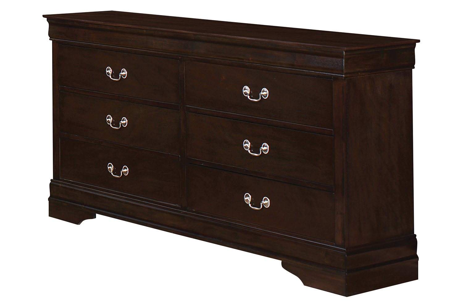 Coaster Louis Philippe Full Panel Sleigh Bed - Cappuccino