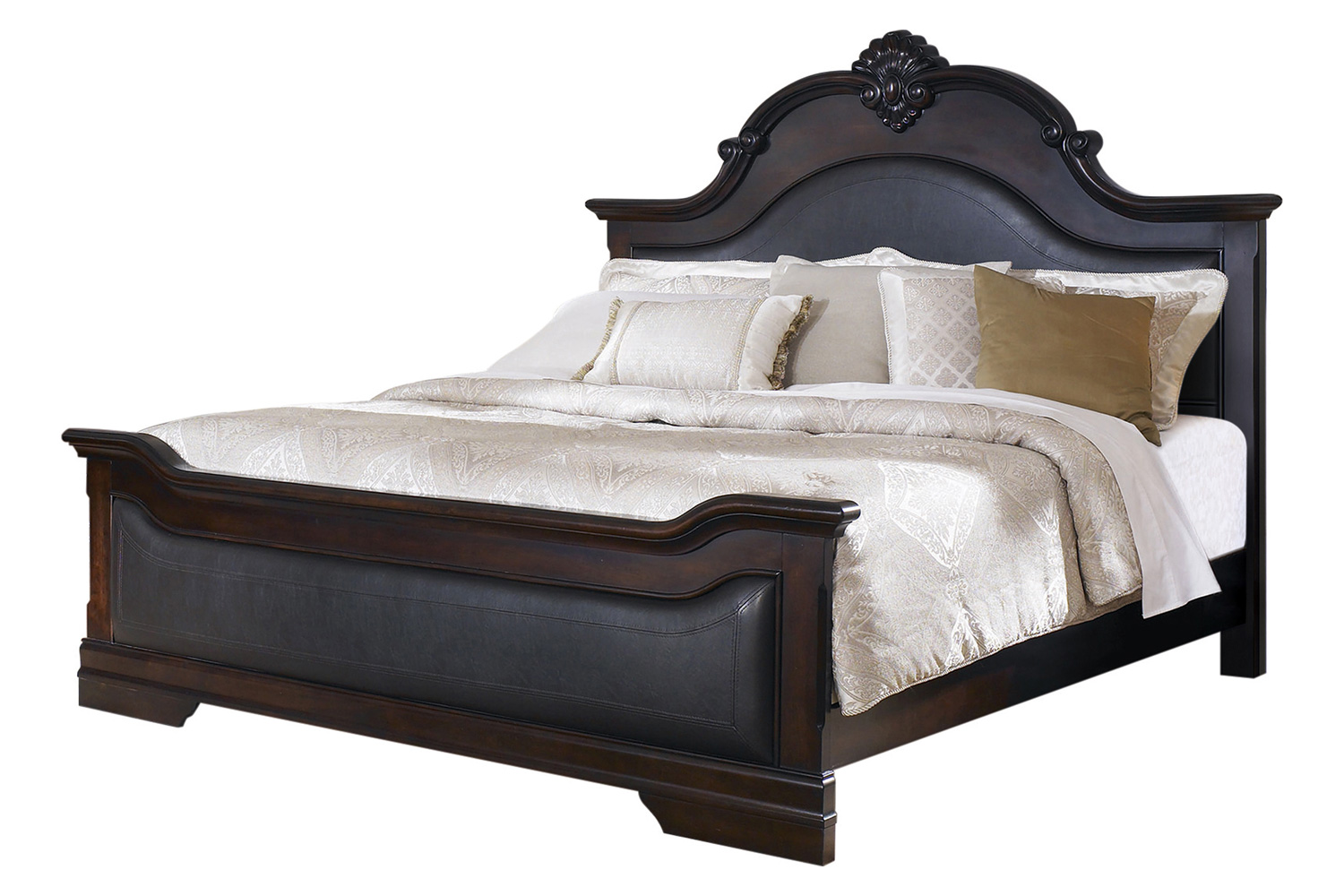 Coaster Cambridge Eastern King Panel Bed - Cappuccino/Brown