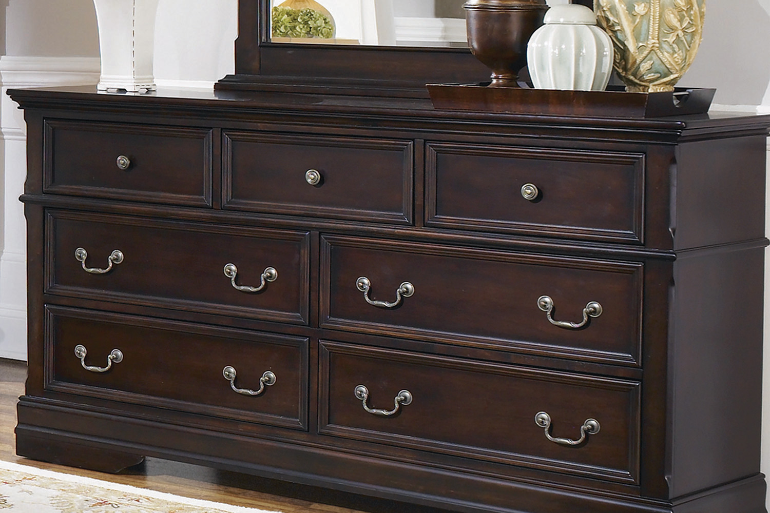 Coaster - Cambridge 7-Drawer Rectangular Dresser in Cappuccino