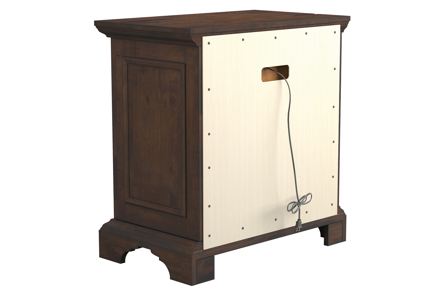 Coaster - Elk Grove 3-Drawer Nightstand in Vintage Bourbon