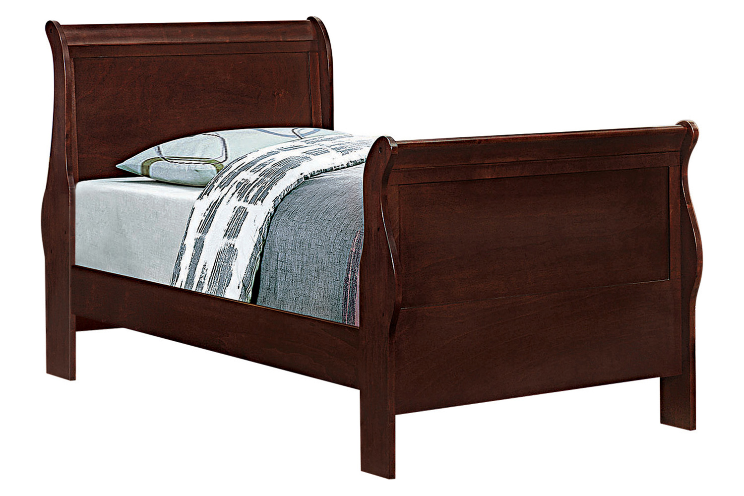 Coaster - Santee Louis Philippe Full Sleigh Panel Bed