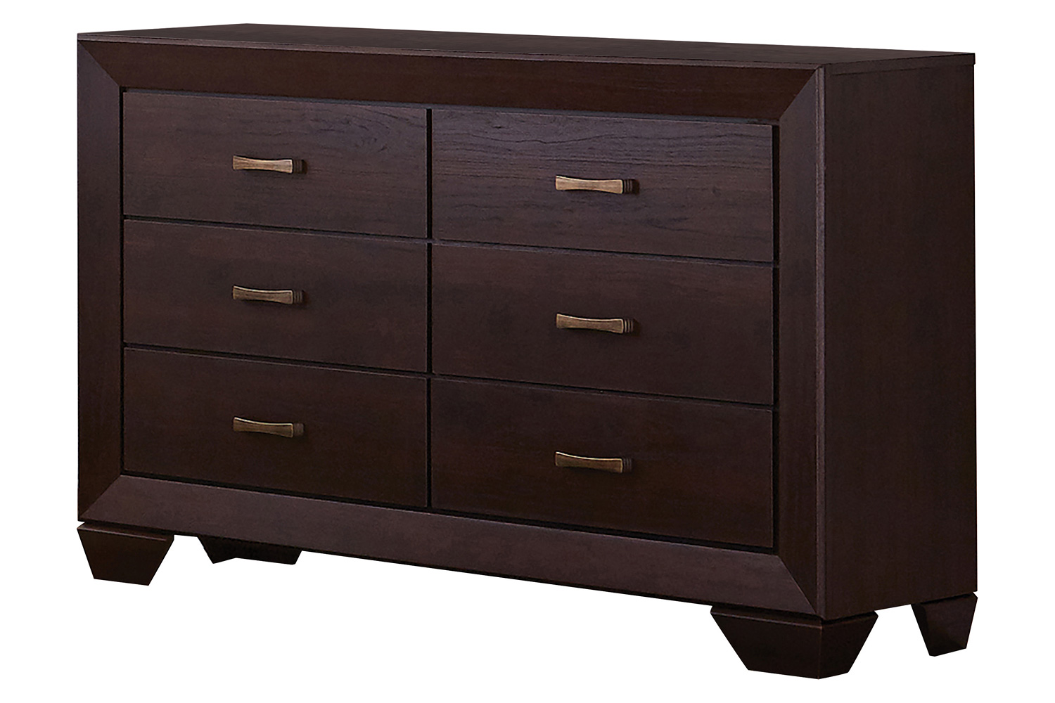 Coaster Kauffman Queen Panel Bed - Dark Cocoa