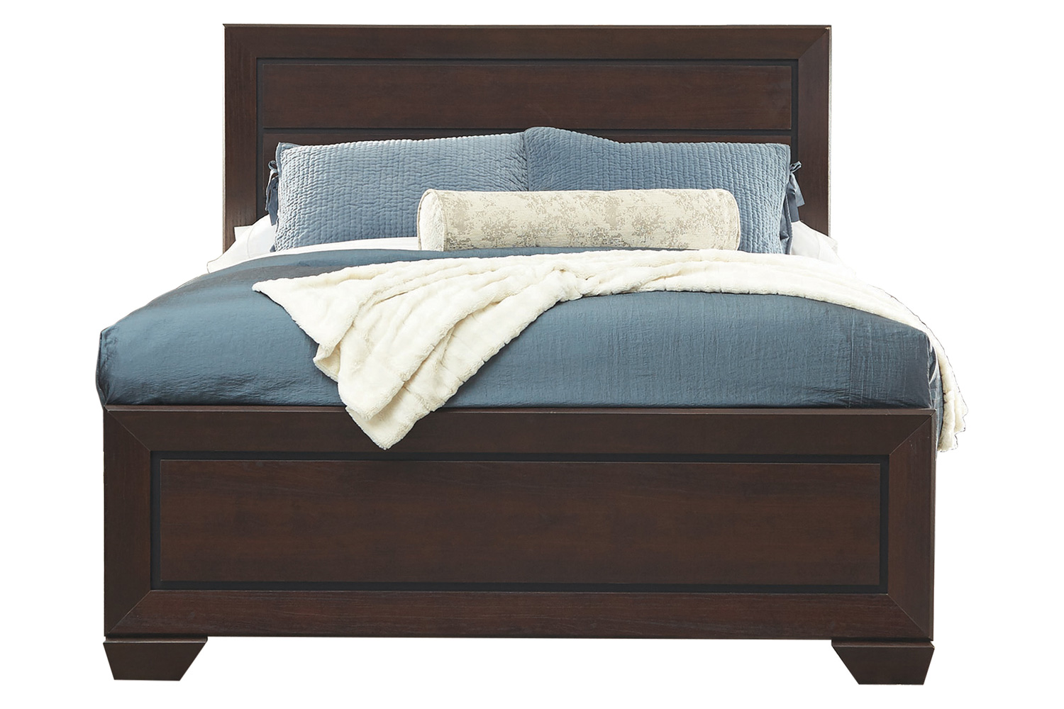 Coaster Kauffman Queen Panel Bed - Dark Cocoa