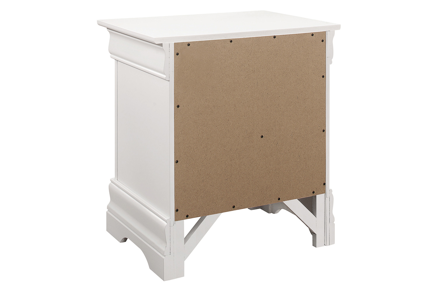 Coaster Louis Philippe 2-Drawer Nightstand - White