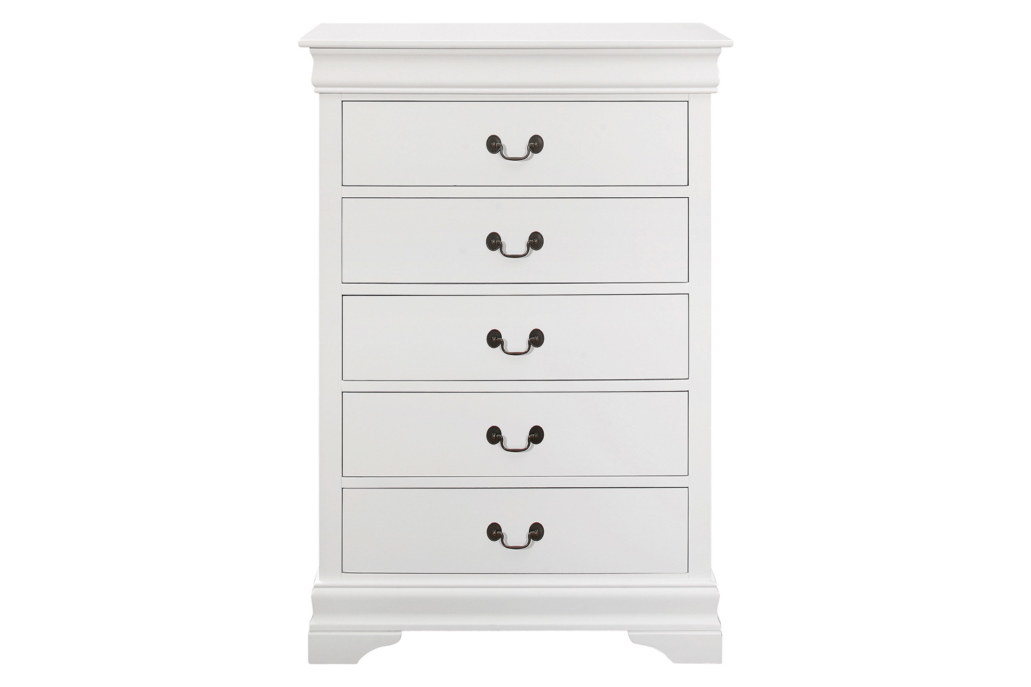 Coaster Louis Philippe 5-Drawer Chest - White