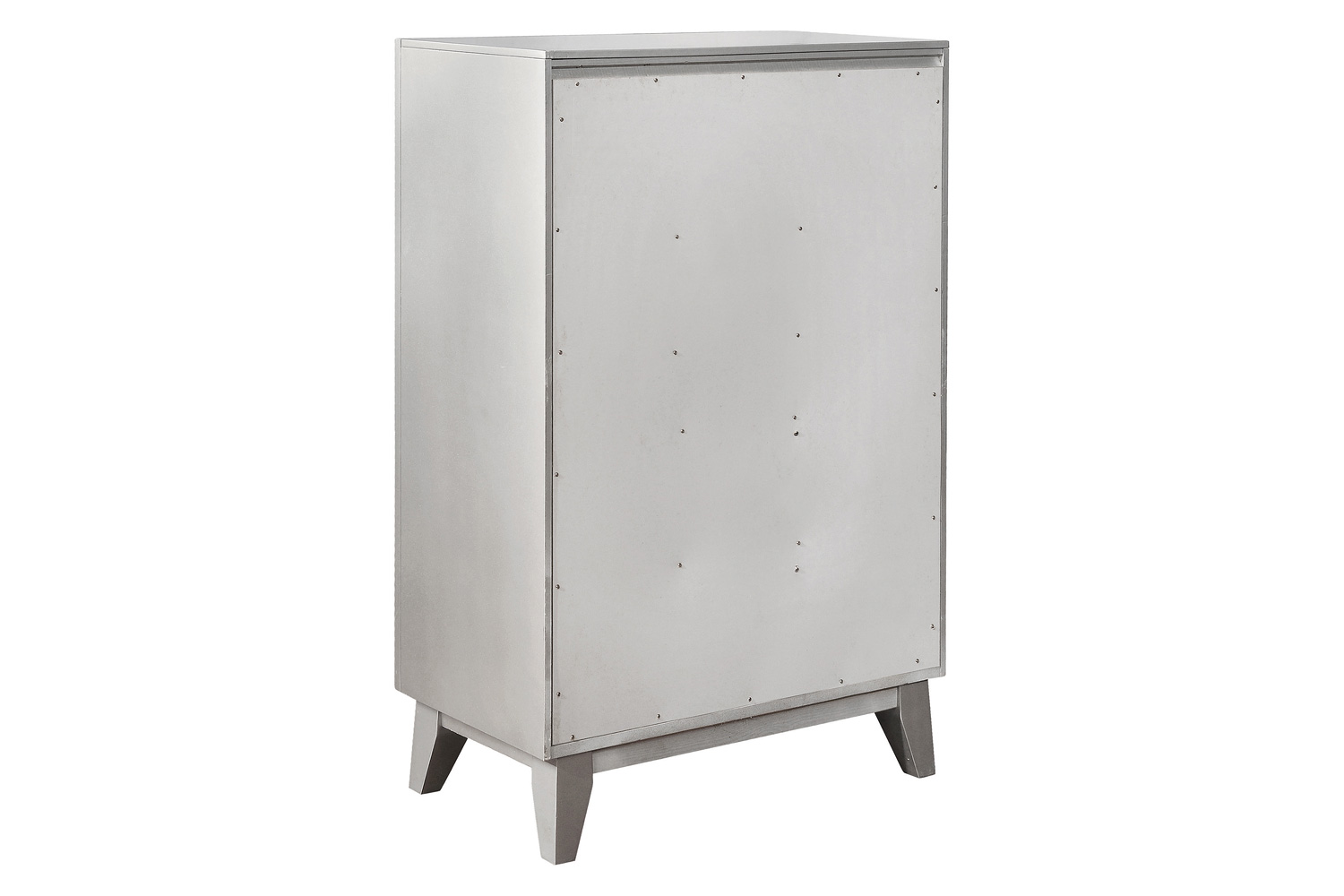 Coaster - Leighton 5-Drawer Chest in Metallic Mercury