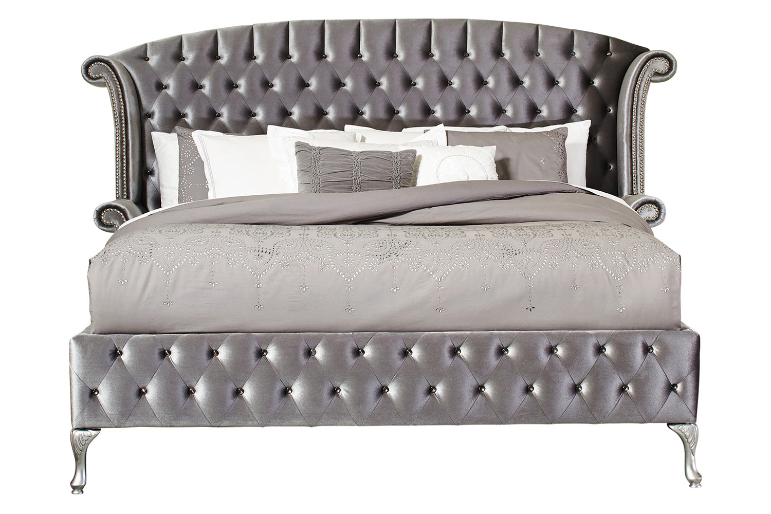 Coaster - Deanna Eastern King Tufted Upholstered Bed