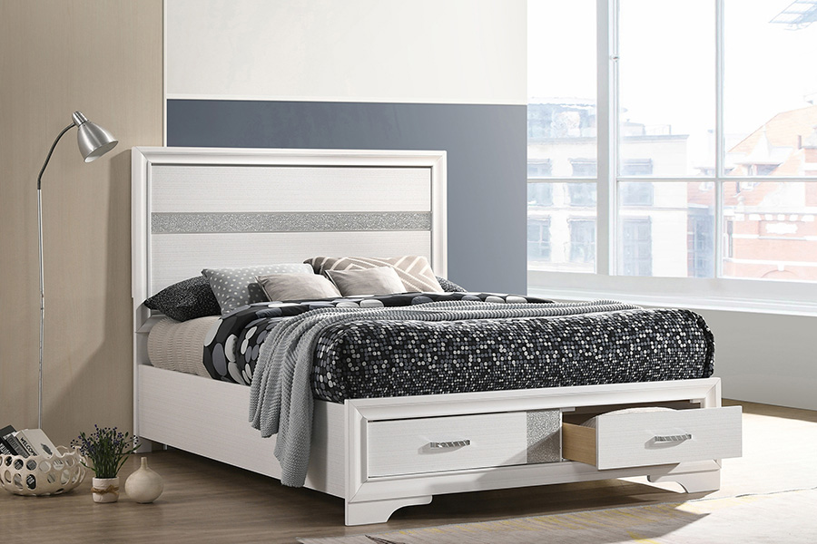 Coaster Miranda Full Storage Bed - White