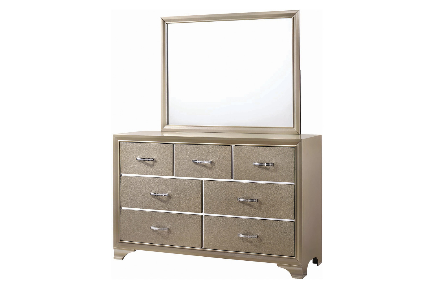 Coaster - Beaumont 7-Drawer Rectangular Dresser in Champagne