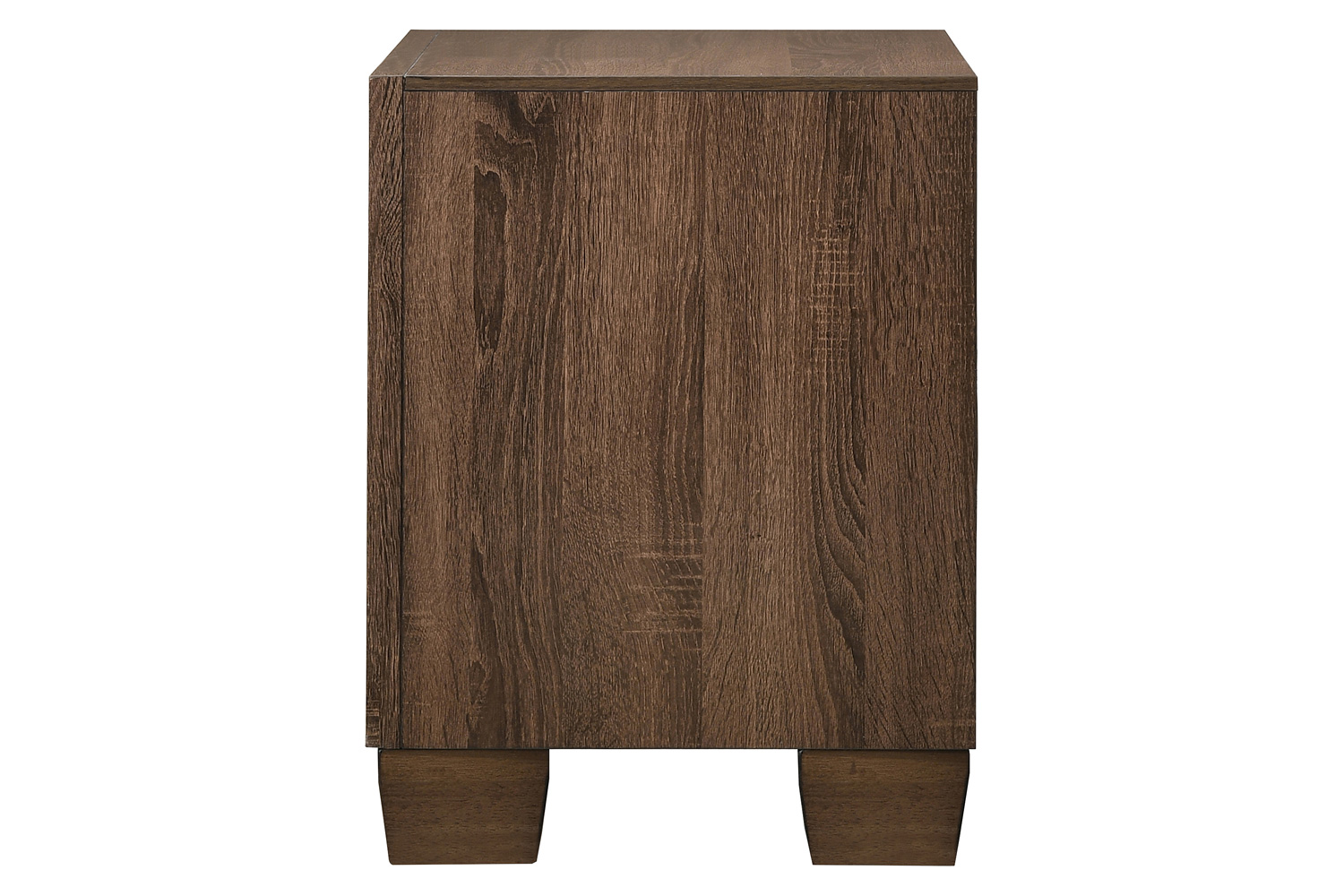 Coaster - Brandon 2-Drawer Nightstand in Medium Warm Brown