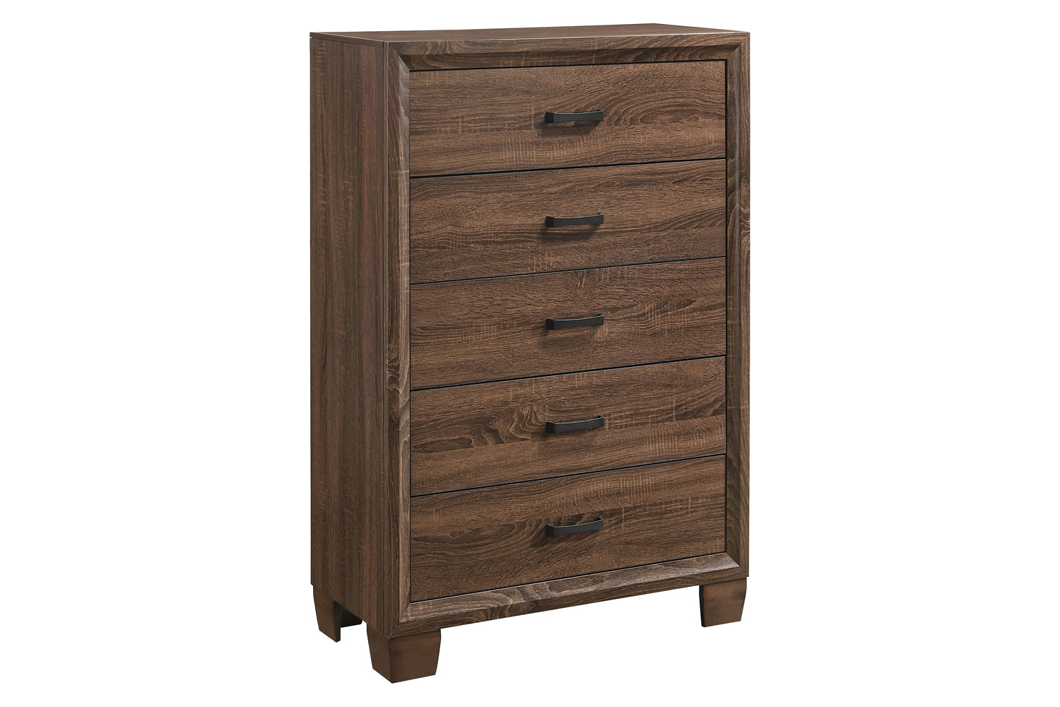 Coaster - Brandon 5-Drawer Chest in Medium Warm Brown