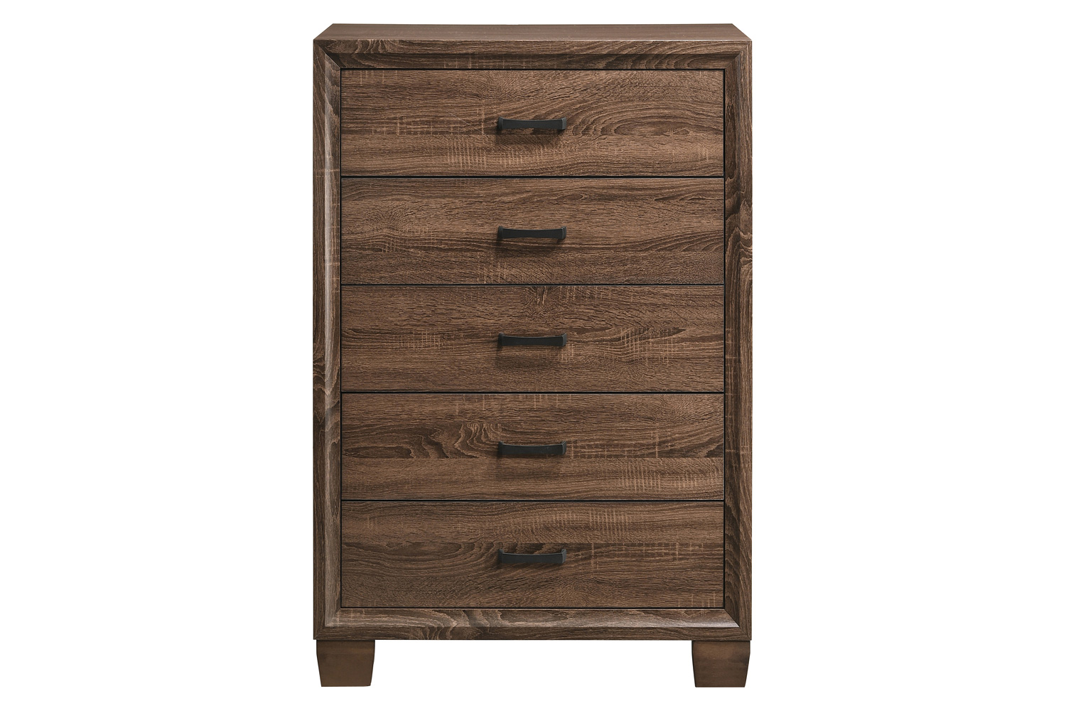 Coaster - Brandon 5-Drawer Chest in Medium Warm Brown