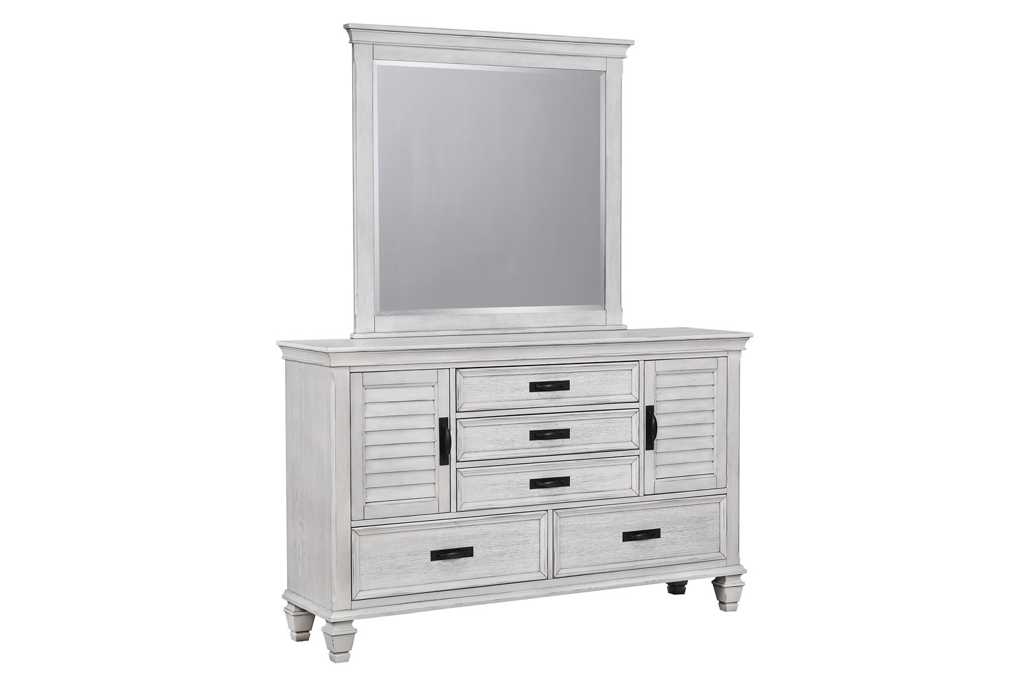 Coaster Franco 5-Drawer Dresser - Antique White