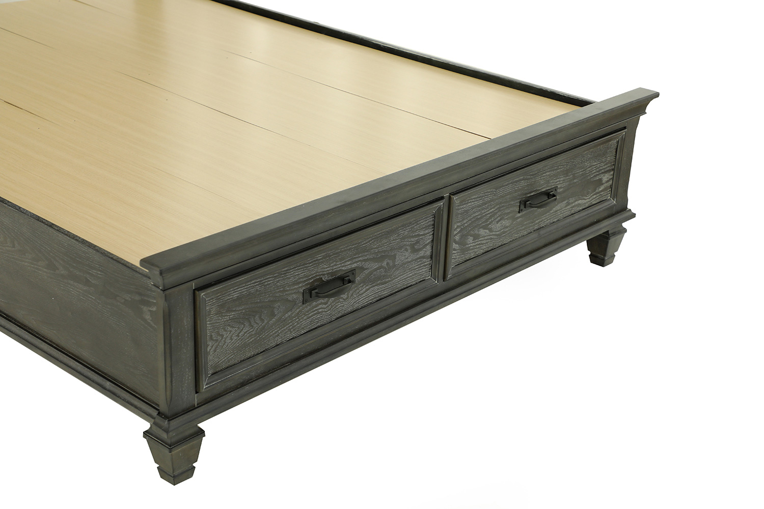 Coaster Franco Queen Platform Storage Bed - Weathered Sage