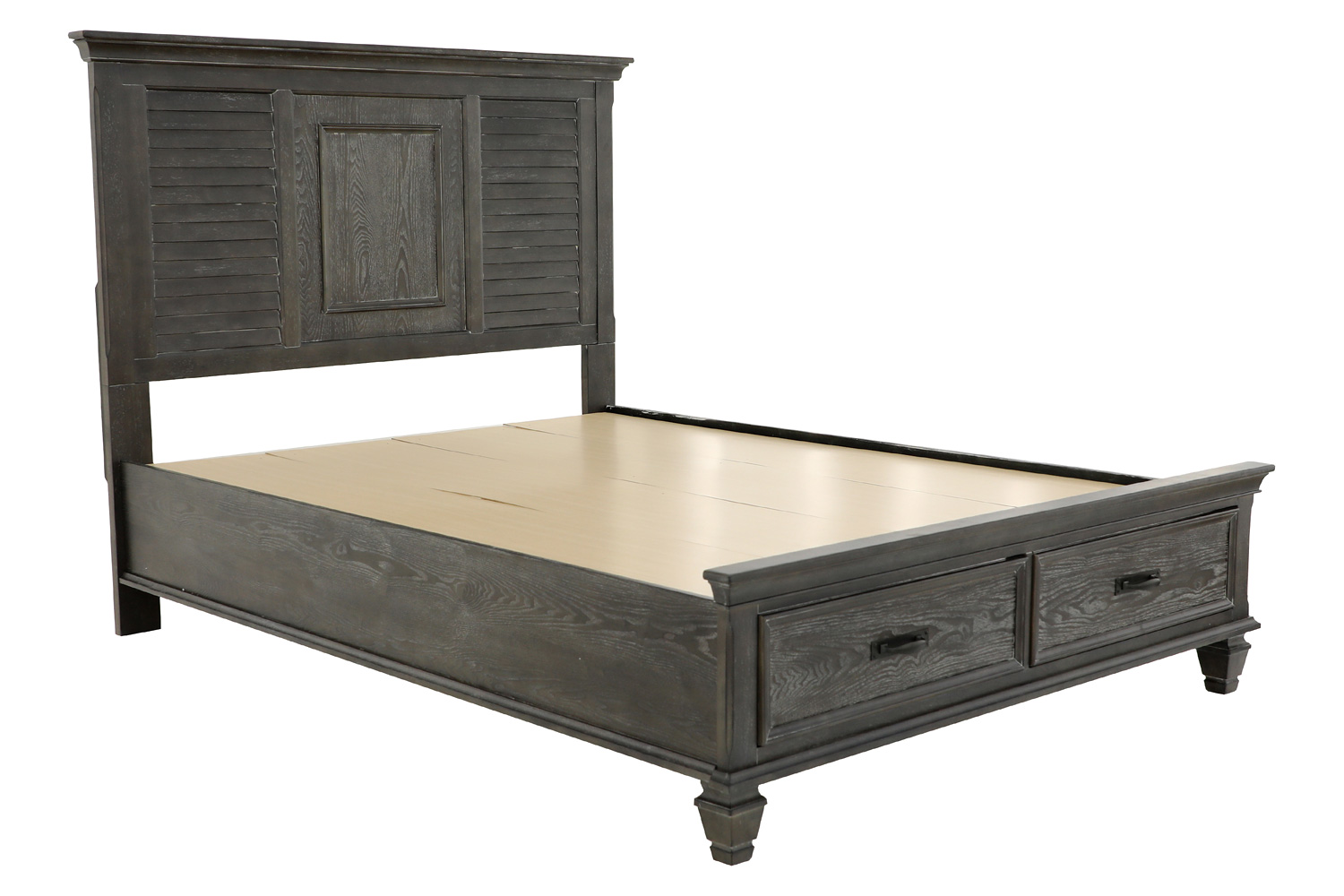 Coaster Franco Queen Platform Storage Bed - Weathered Sage