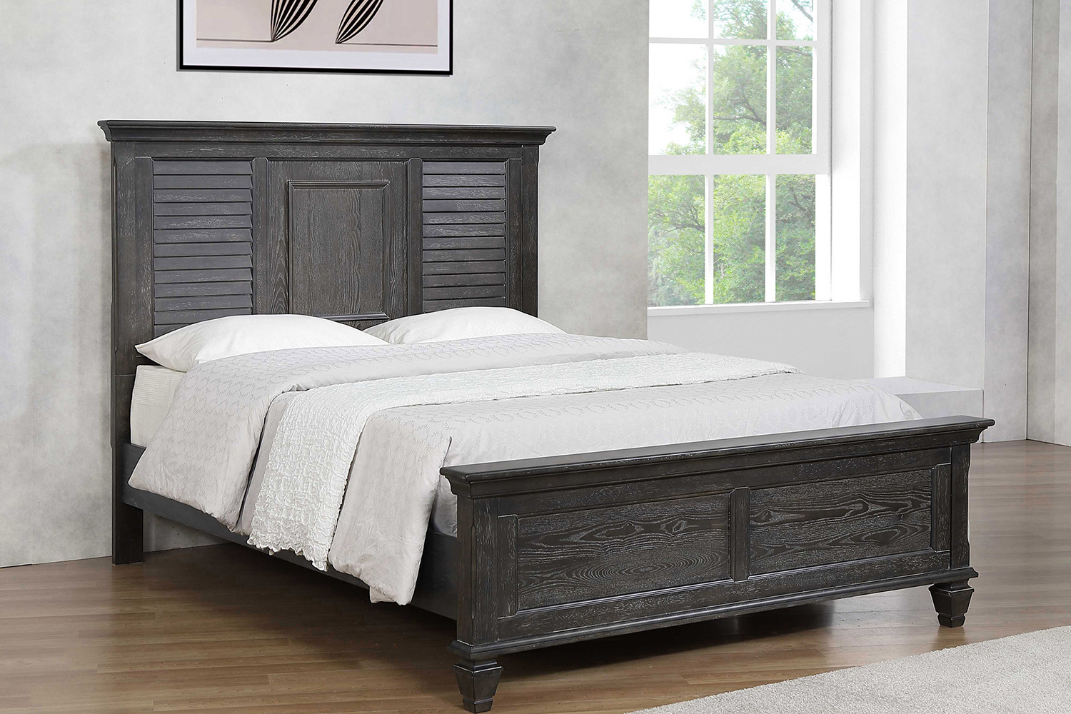 Coaster Franco Queen Panel Bed - Weathered Sage