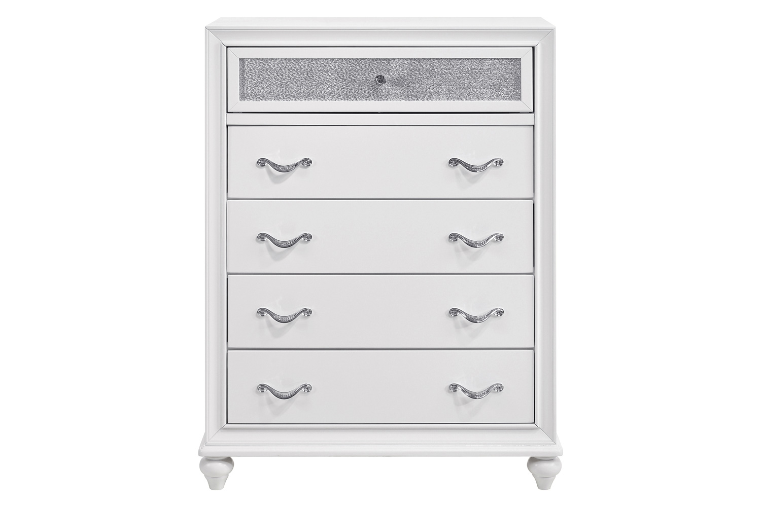 Coaster Barzini 5-Drawer Chest - White