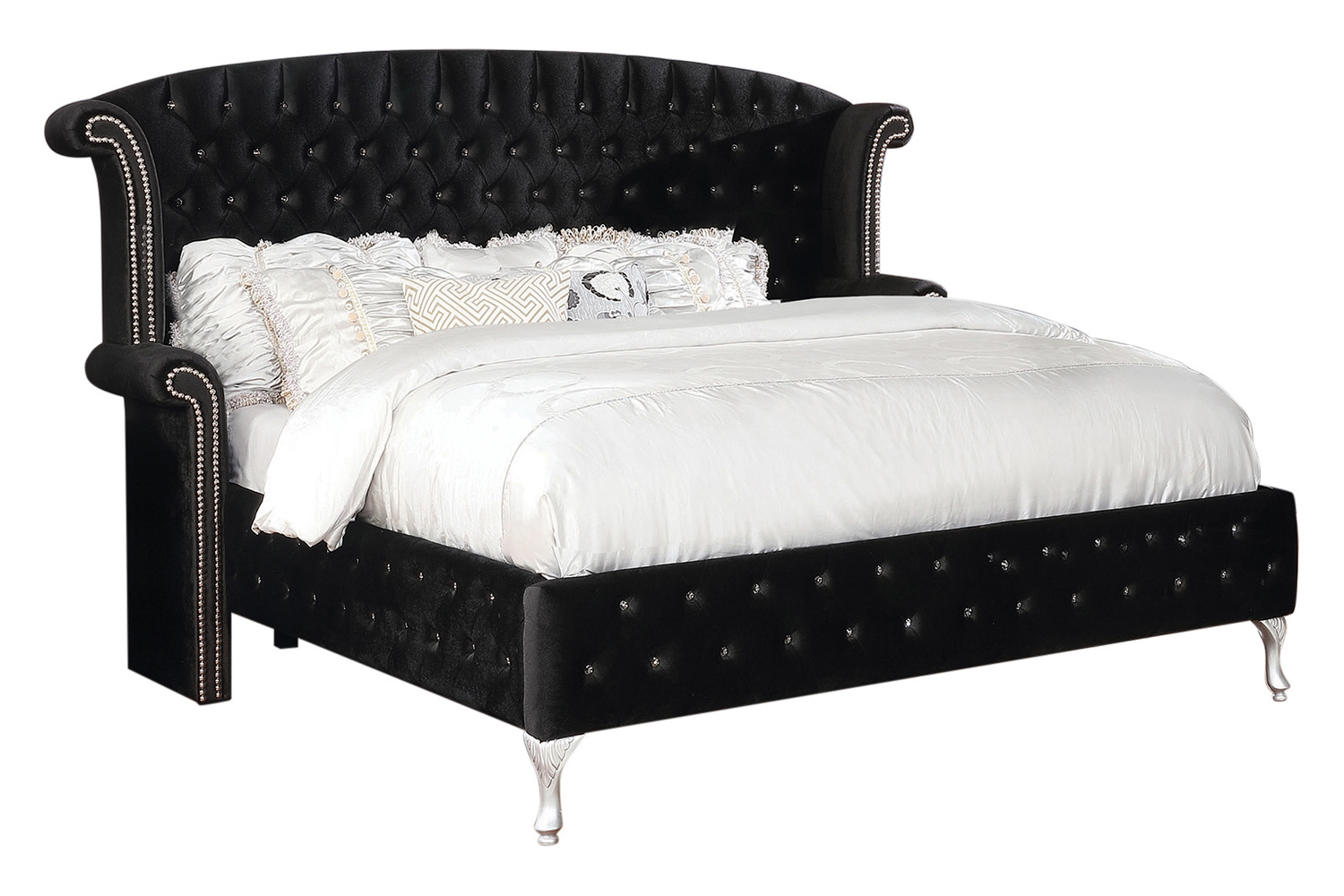 Coaster - Deanna Eastern King Tufted Upholstered Bed