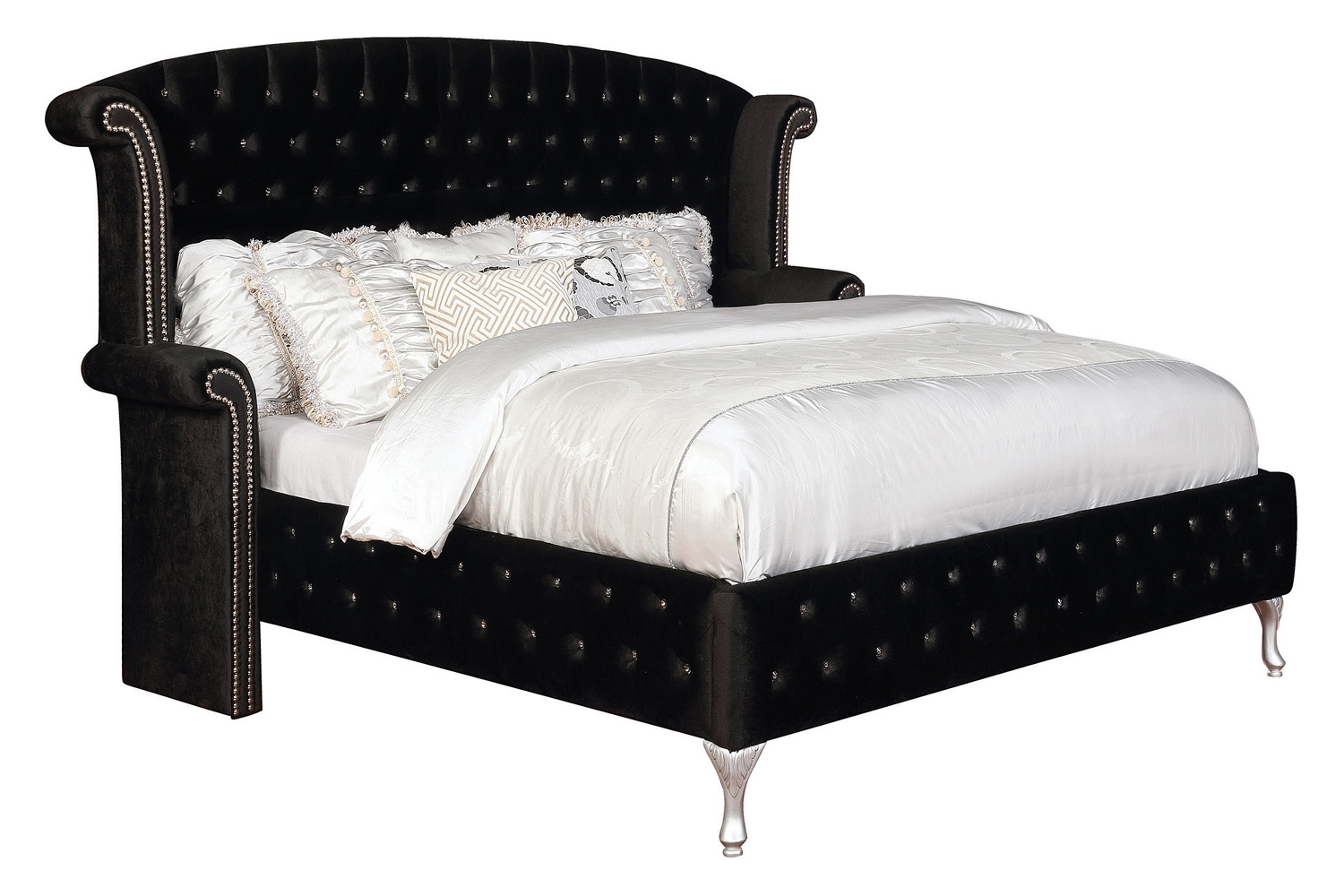 Coaster - Deanna Eastern King Tufted Upholstered Bed