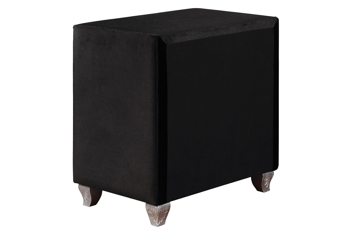 Coaster Deanna 2-Drawer Rectangular Nightstand - Black