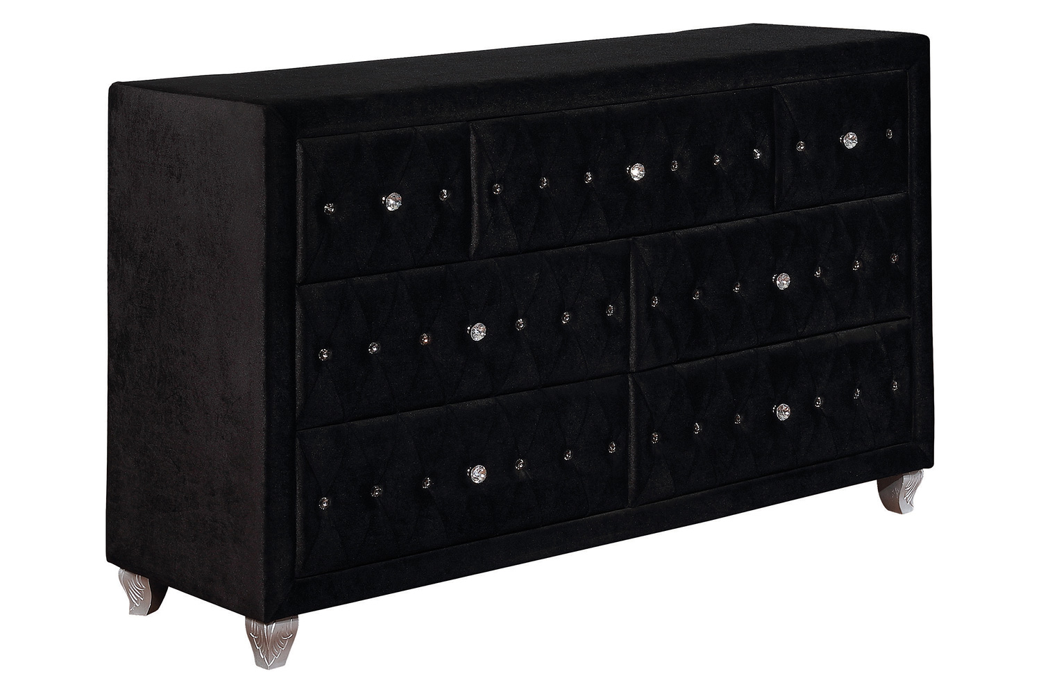 Coaster Deanna 7-Drawer Rectangular Dresser - Black