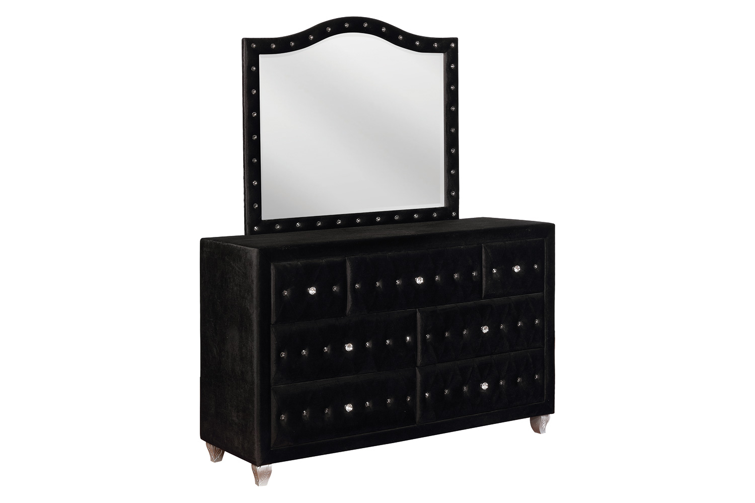 Coaster Deanna 7-Drawer Rectangular Dresser - Black