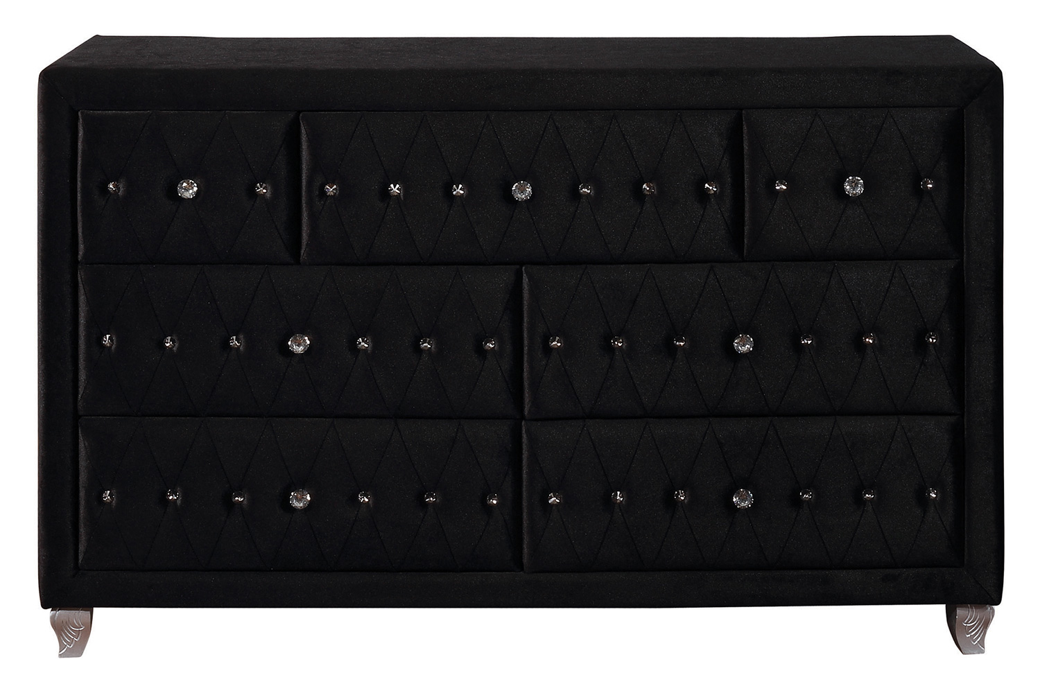 Coaster Deanna 7-Drawer Rectangular Dresser - Black