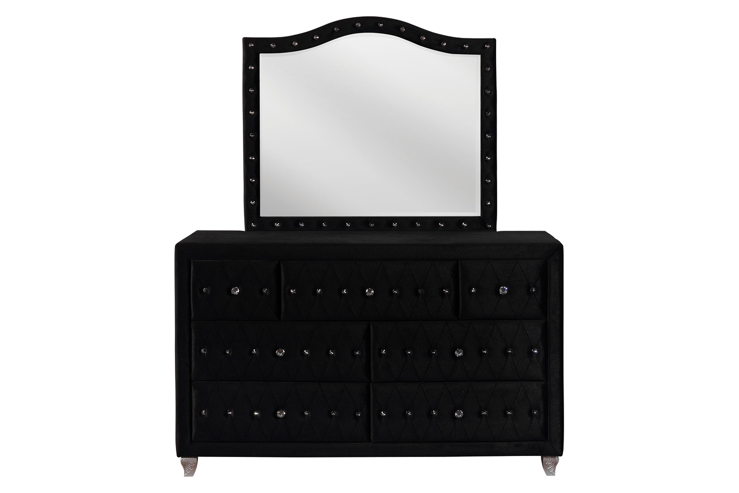 Coaster Deanna 7-Drawer Rectangular Dresser - Black