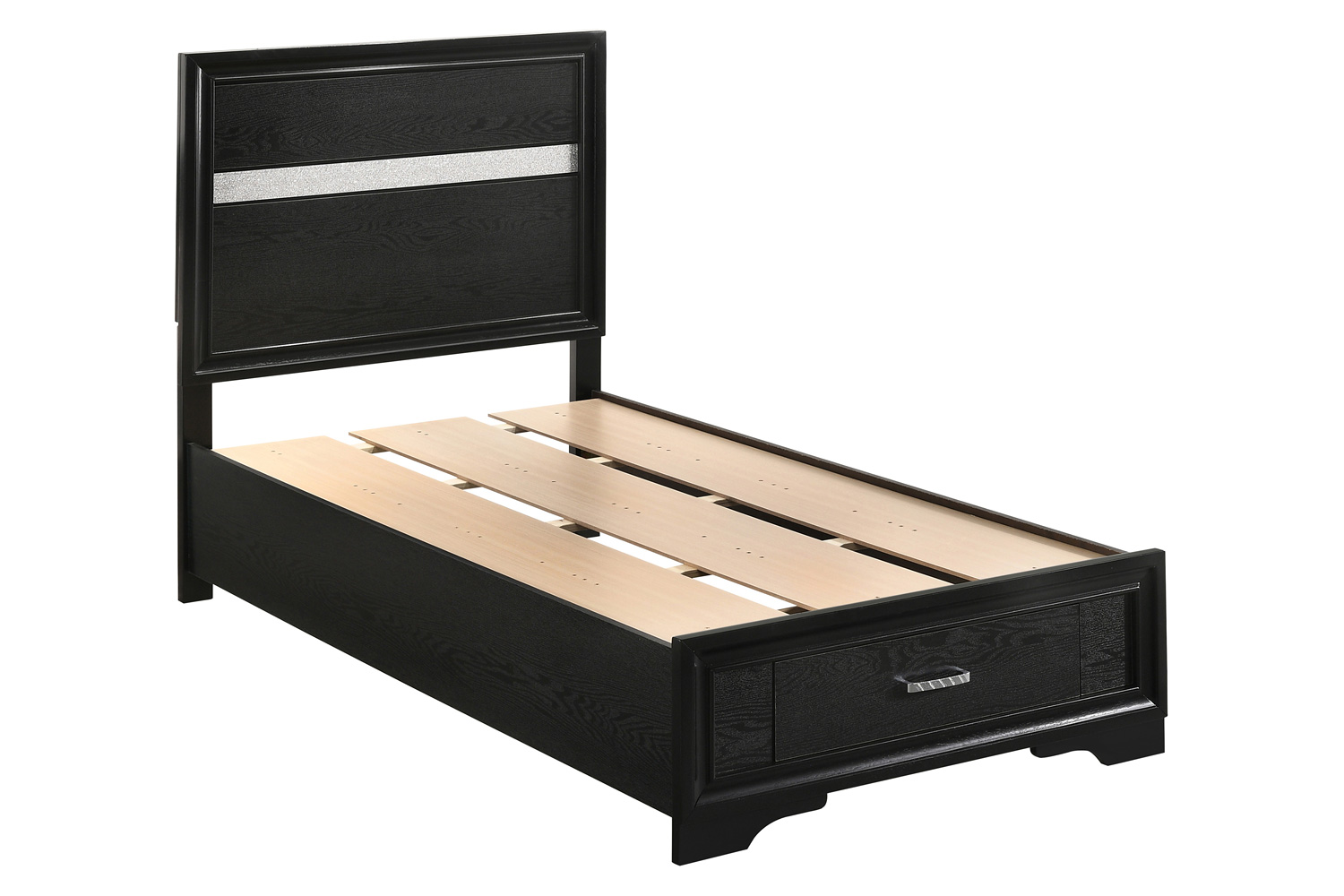 Coaster Miranda Twin Storage Bed - Black