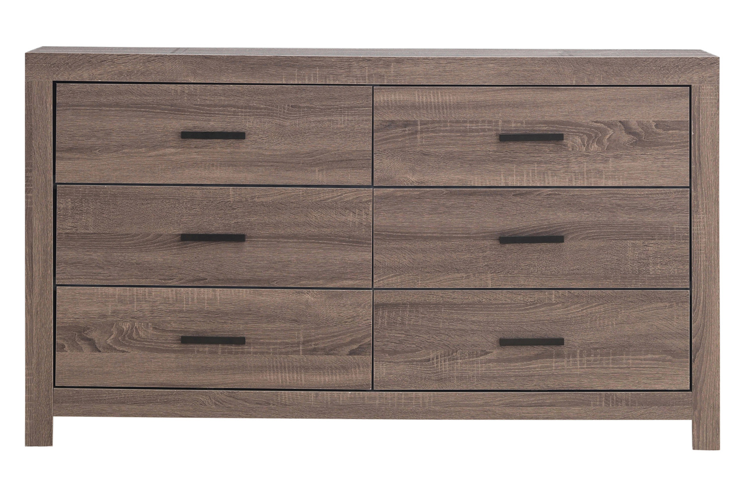 Coaster - Brantford 6-Drawer Dresser in Barrel Oak