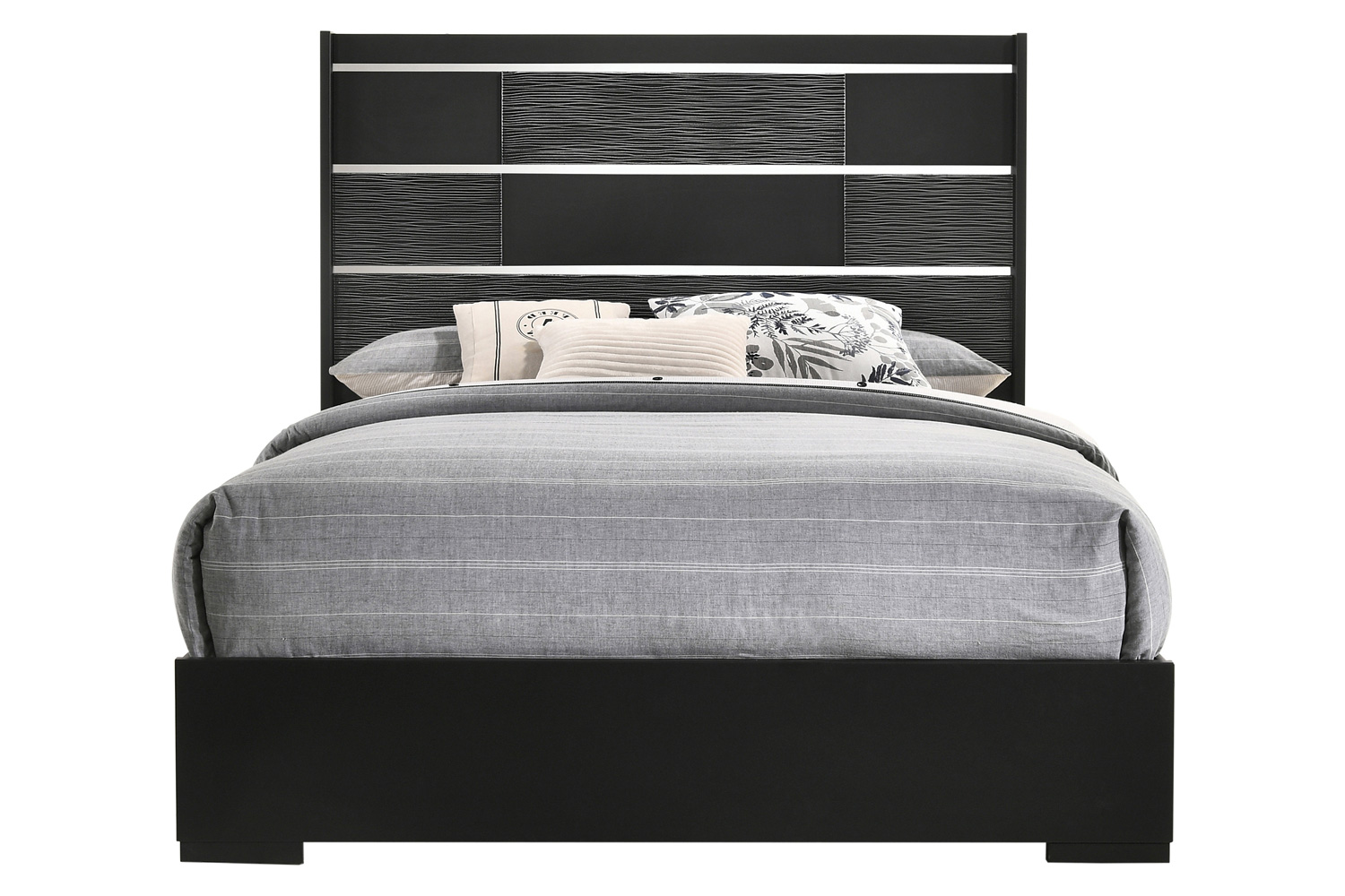 Coaster Blacktoft Queen Panel Bed - Black