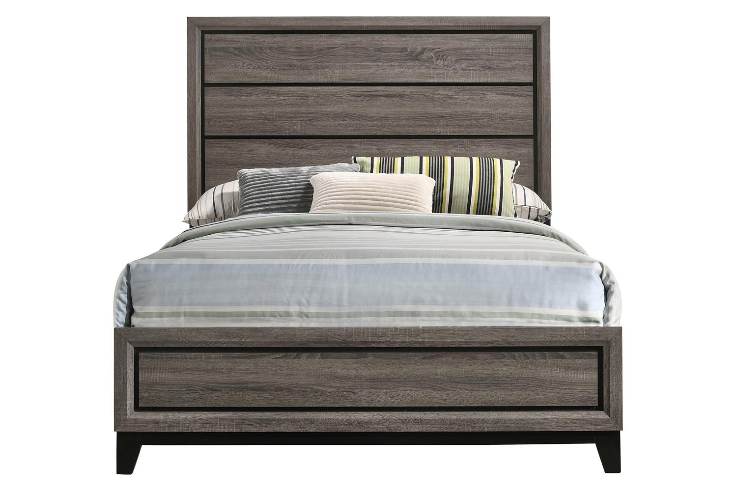 Coaster Watson Full Panel Bed - Gray Oak