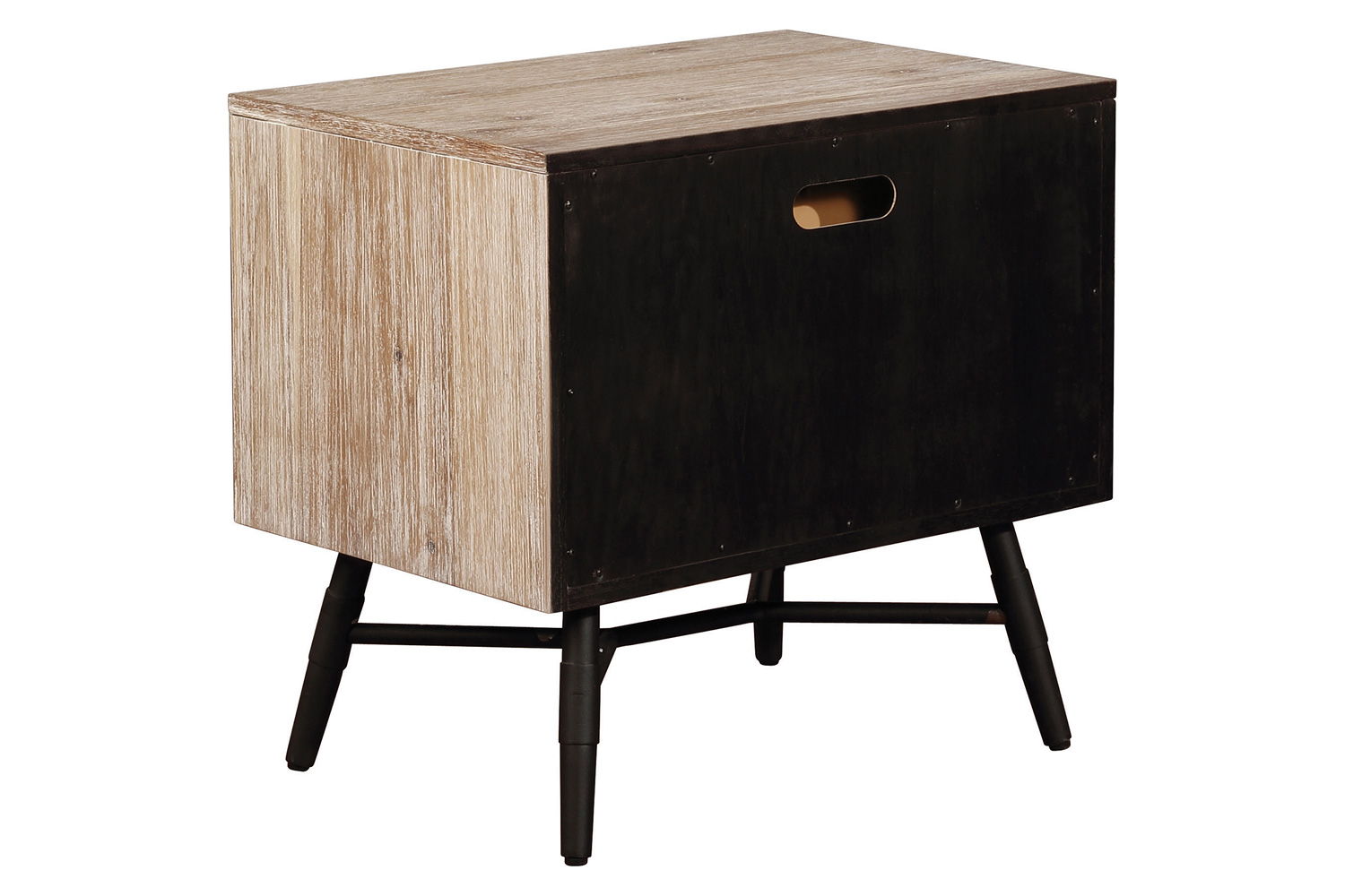 Coaster - Marlow 2-Drawer Nightstand in Rough Sawn Multi