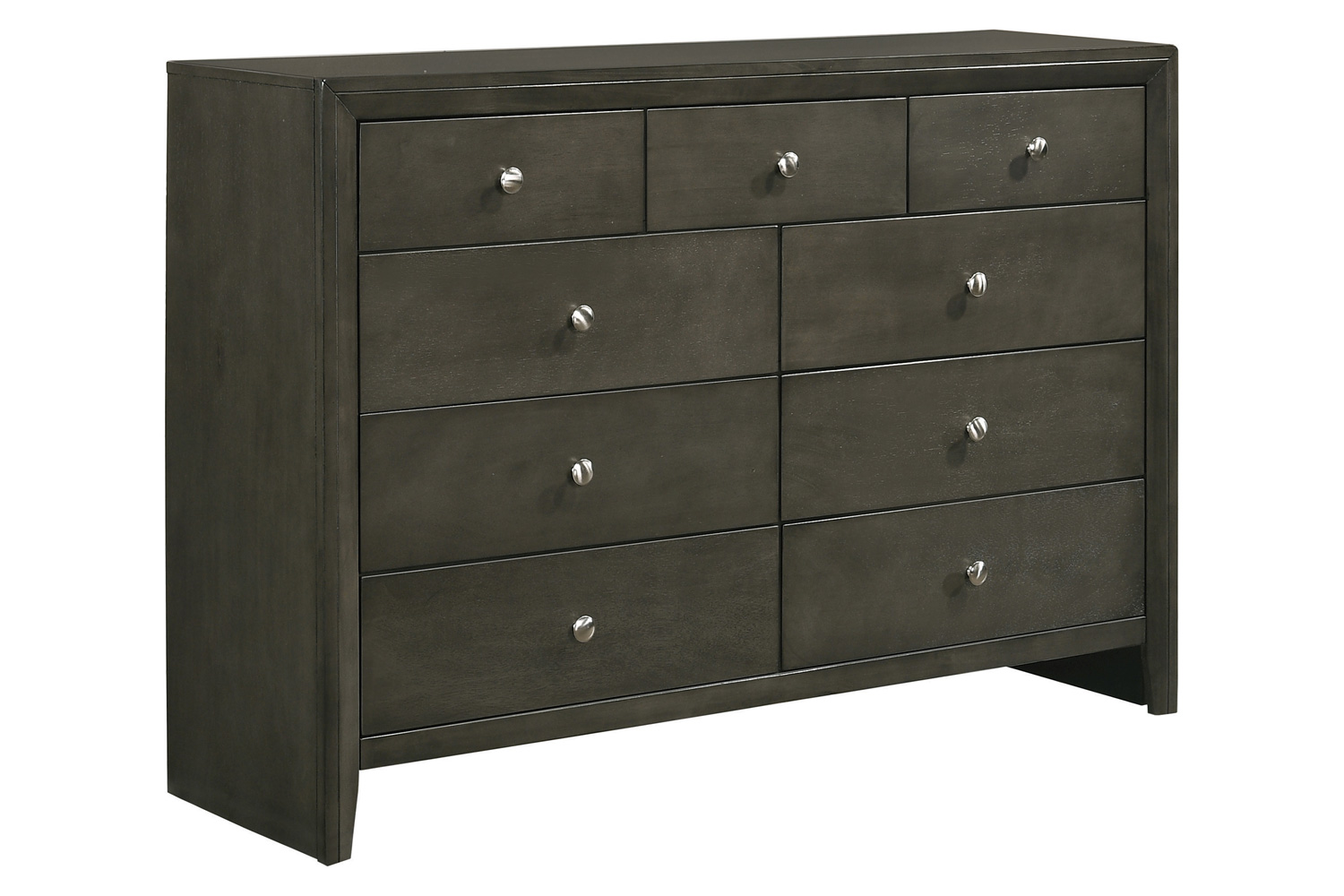 Coaster - Serenity 9-Drawer Dresser in Mod Gray