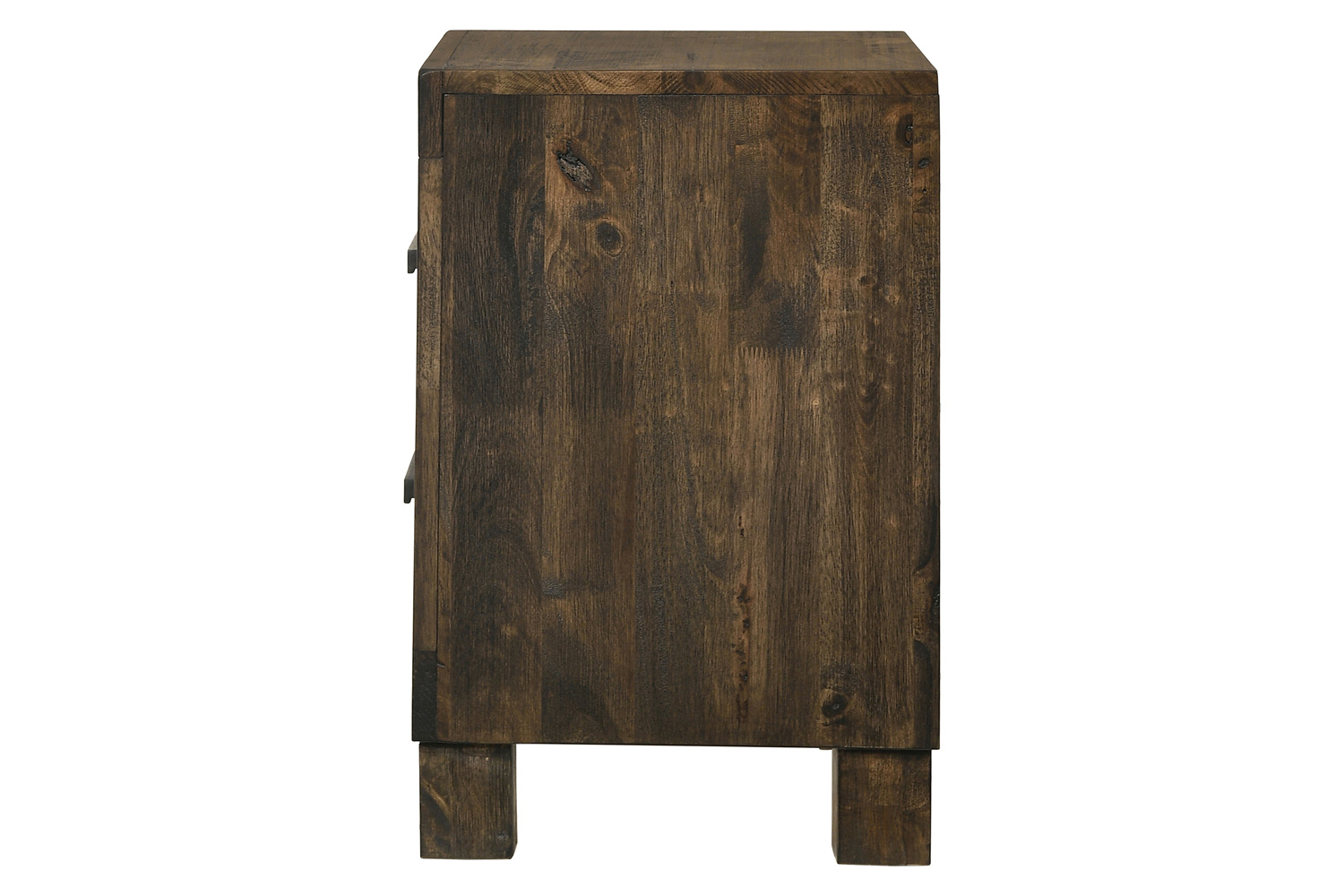 Coaster - Woodmont 2-Drawer Nightstand in Rustic Golden Brown