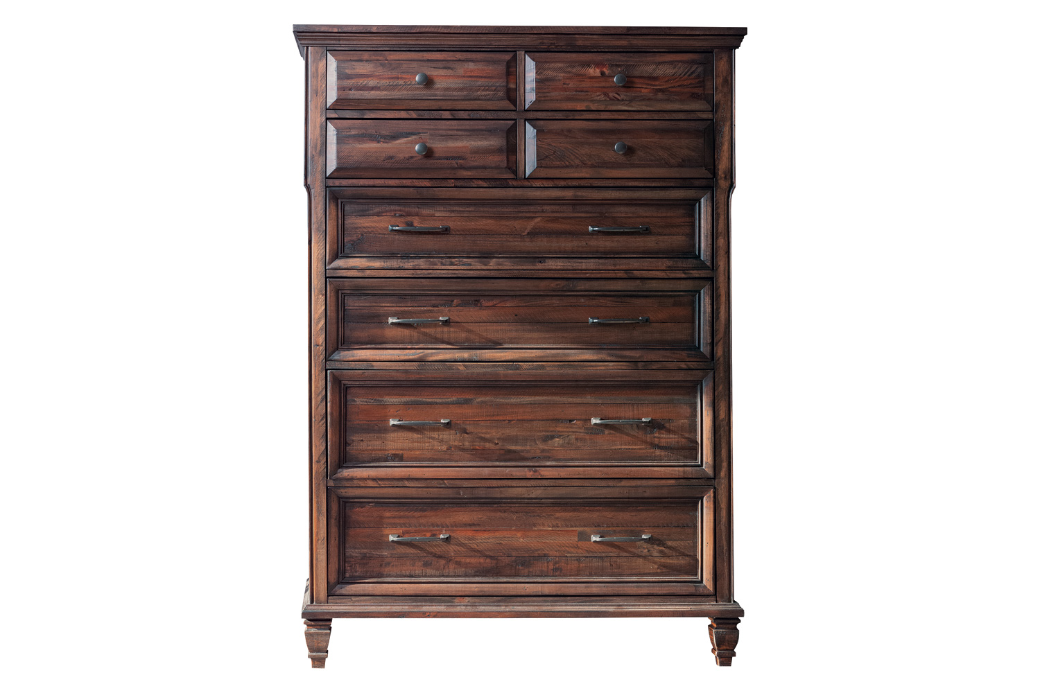 Coaster - Avenue 8-Drawer Chest in Weathered Burnished Brown