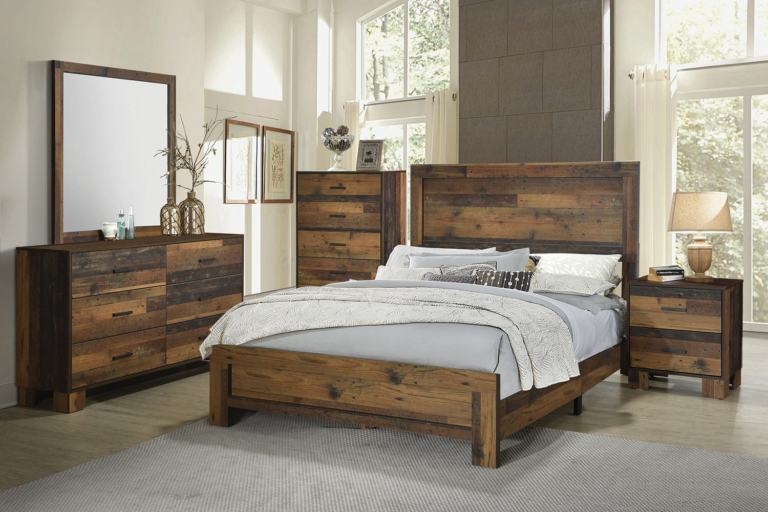 Coaster - Sidney Eastern King Panel Bed