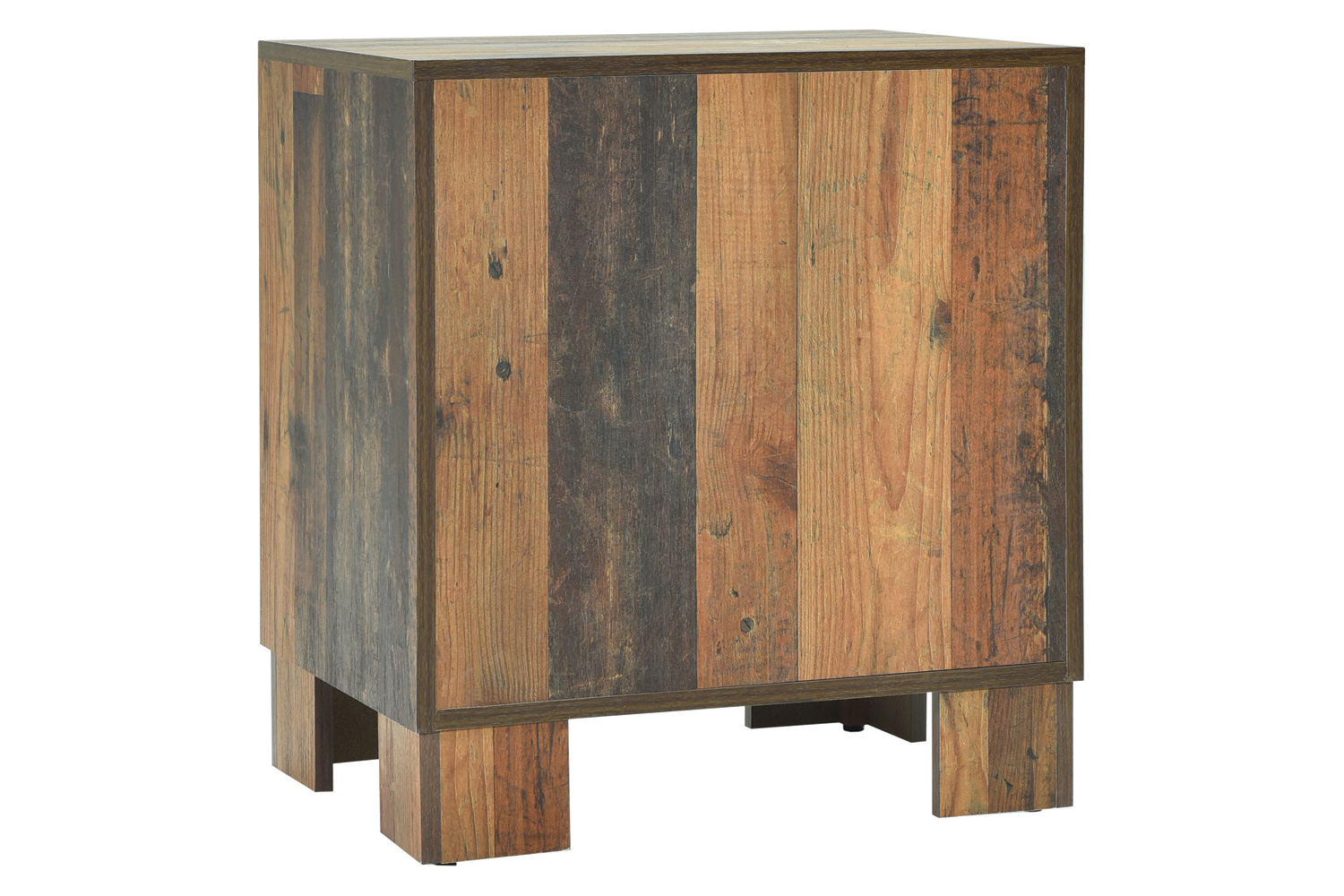 Coaster - Sidney 2-Drawer Nightstand in Rustic Pine