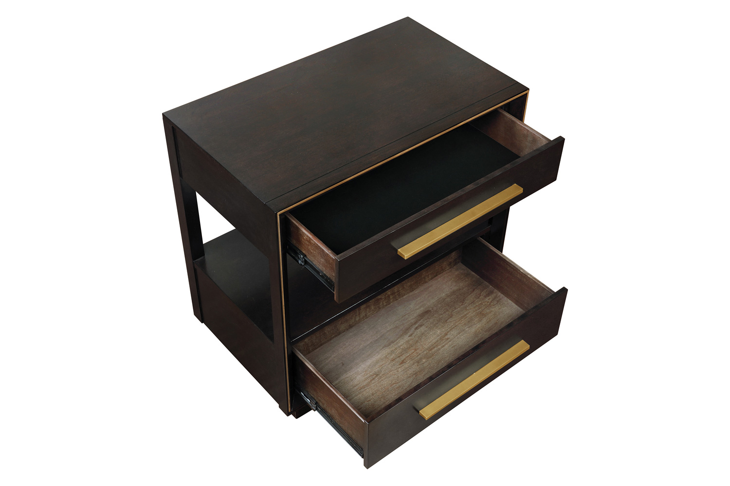 Coaster - Durango 2-Drawer Nightstand in Smoked Peppercorn