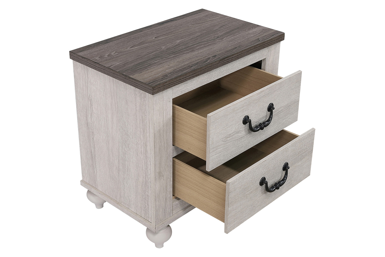 Coaster - Stillwood 2-Drawer Nightstand in Vintage Linen