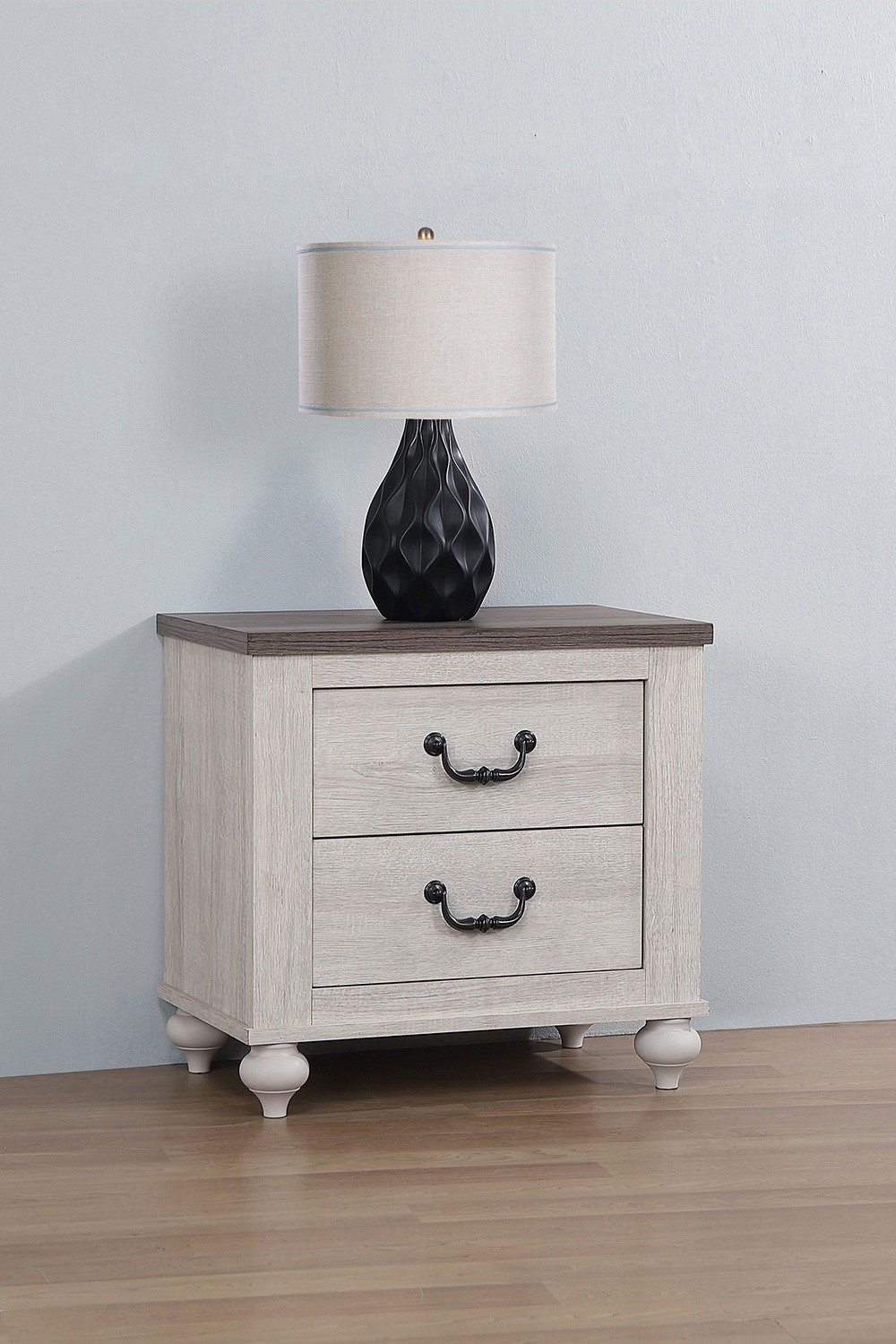 Coaster - Stillwood 2-Drawer Nightstand in Vintage Linen