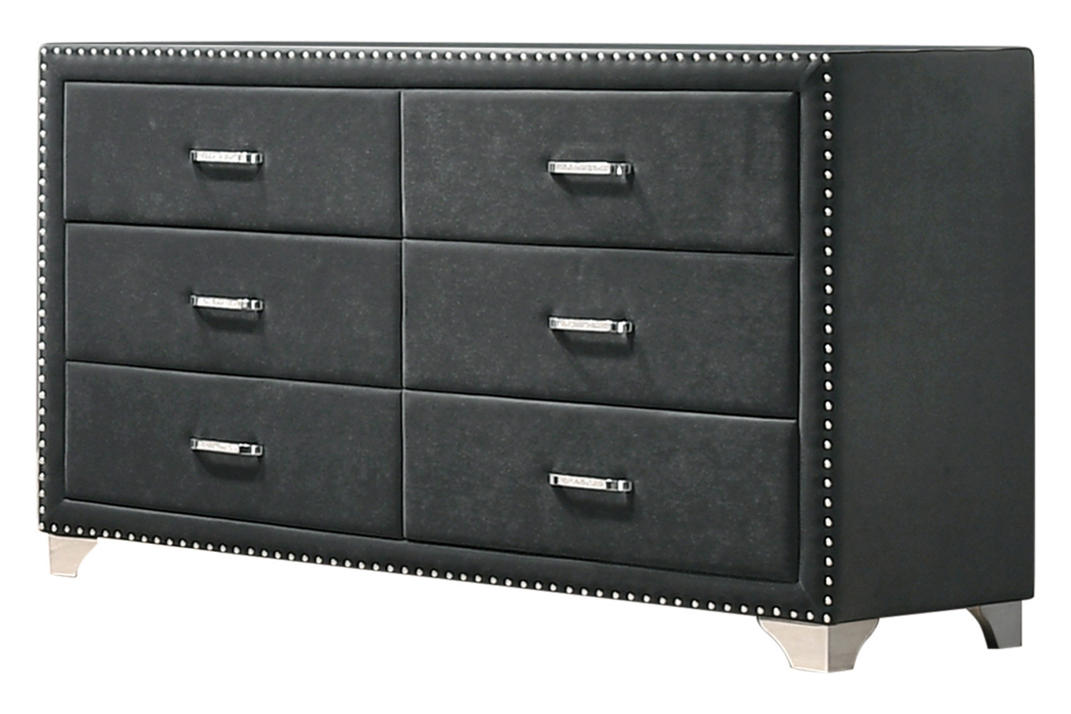 Coaster - Melody 6-Drawer Upholstered Dresser