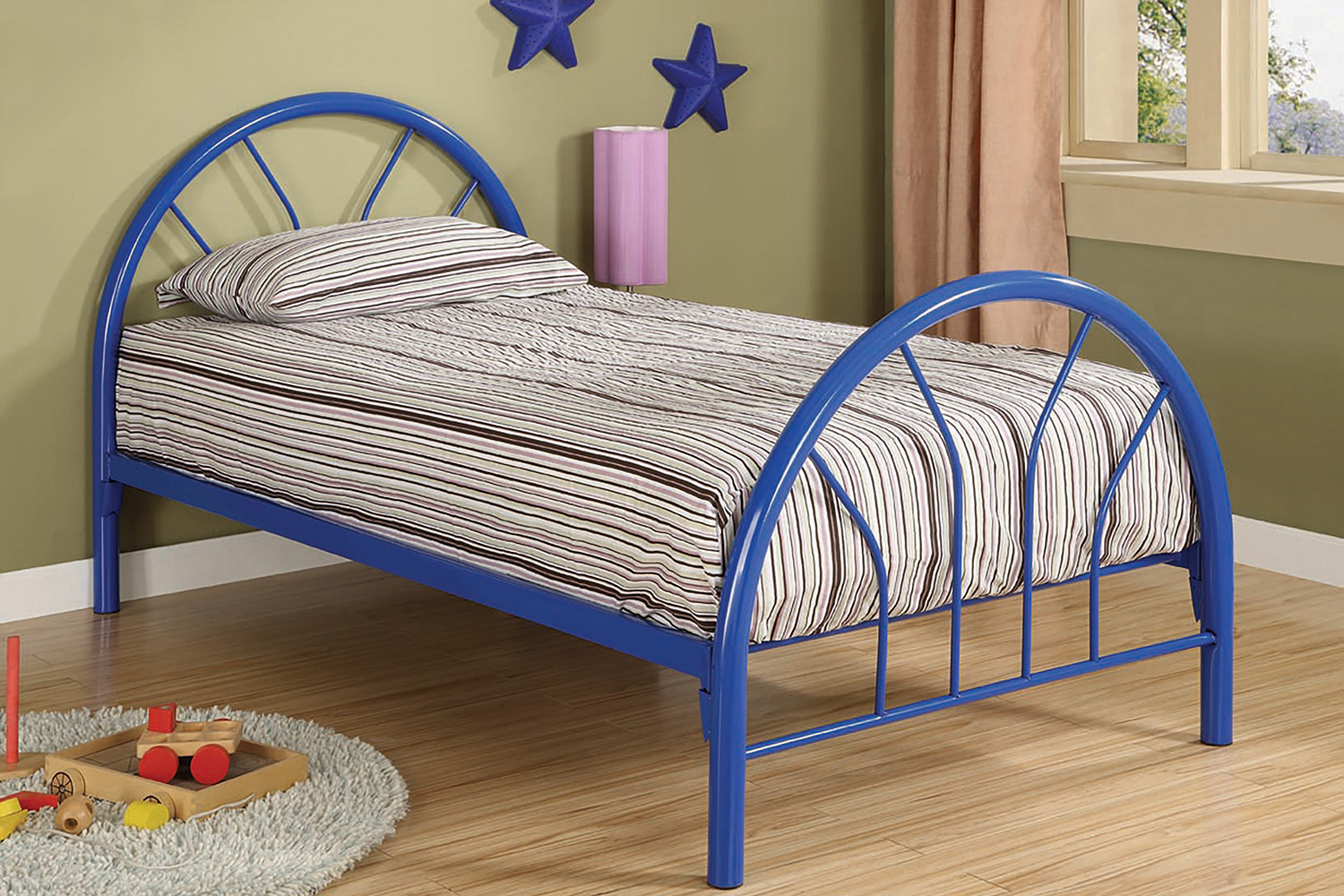 Coaster Marjorie Twin Bed - Blue