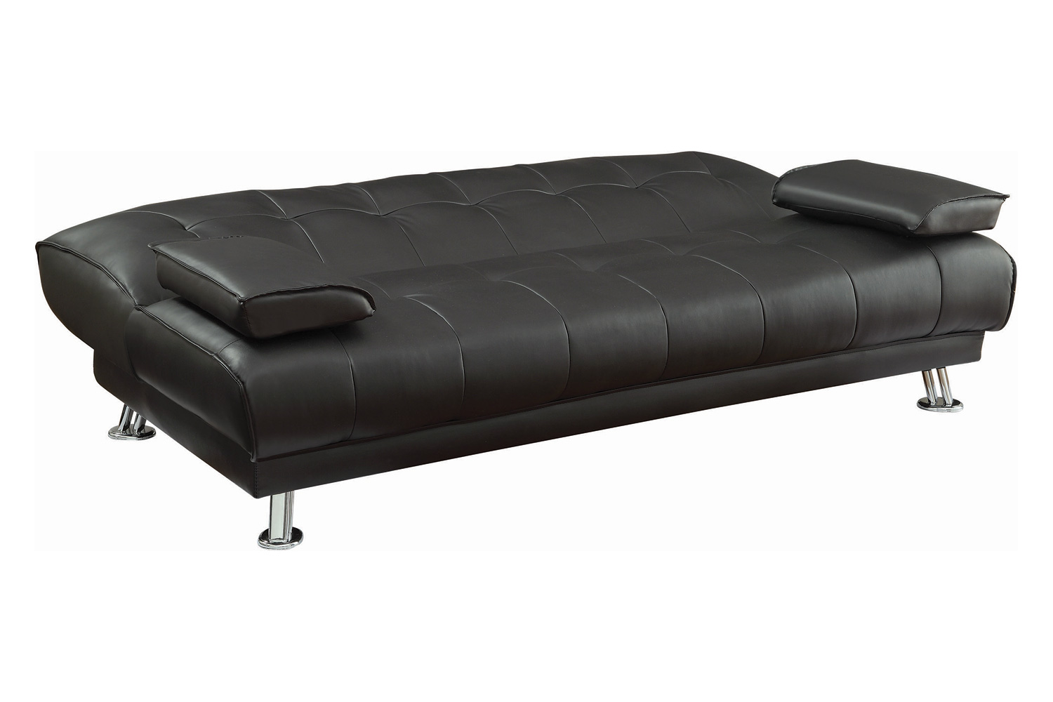 Coaster™ Pierre Tufted Upholstered Sofa Bed - Black