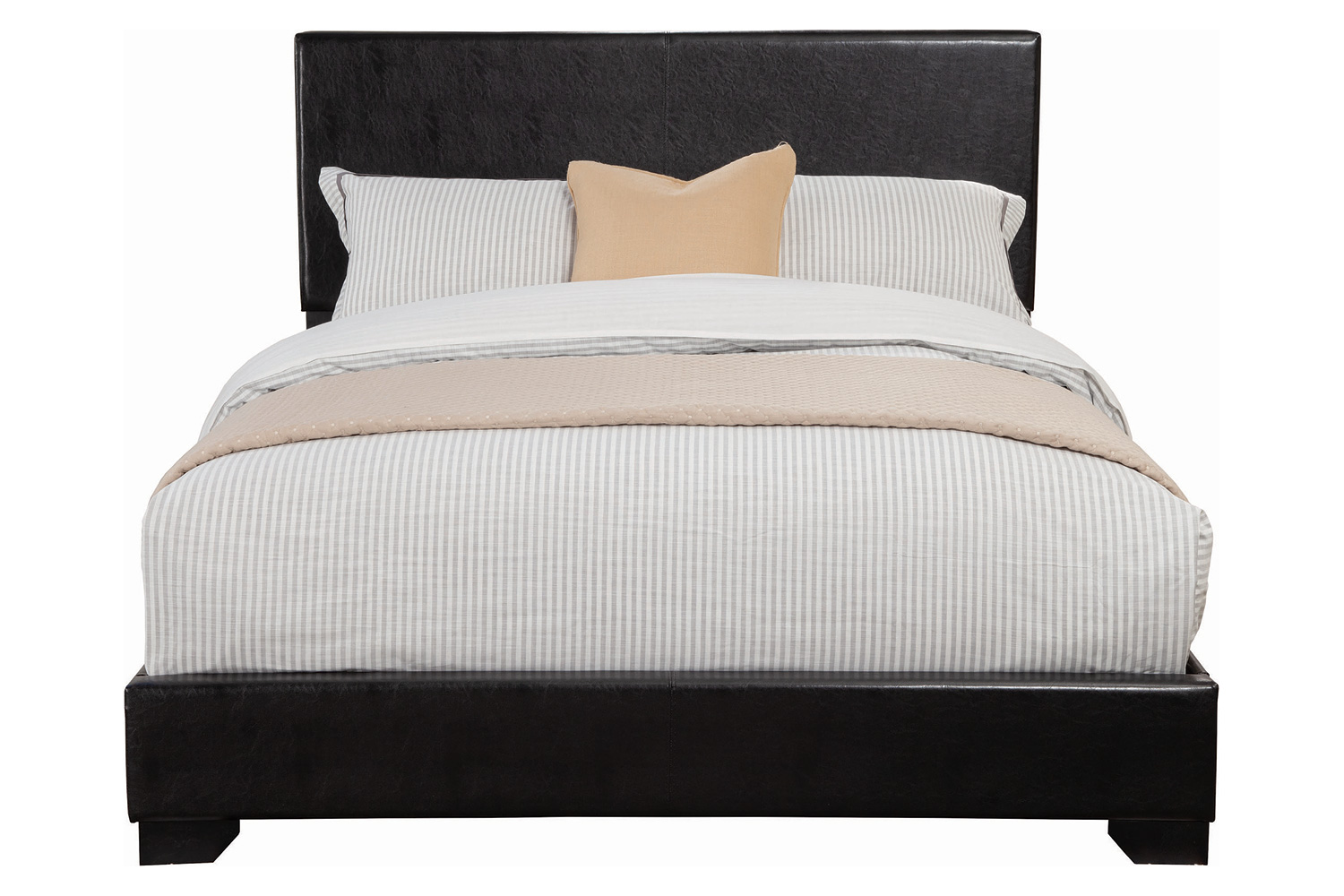 Coaster Conner Full Upholstered Panel Bed - Black