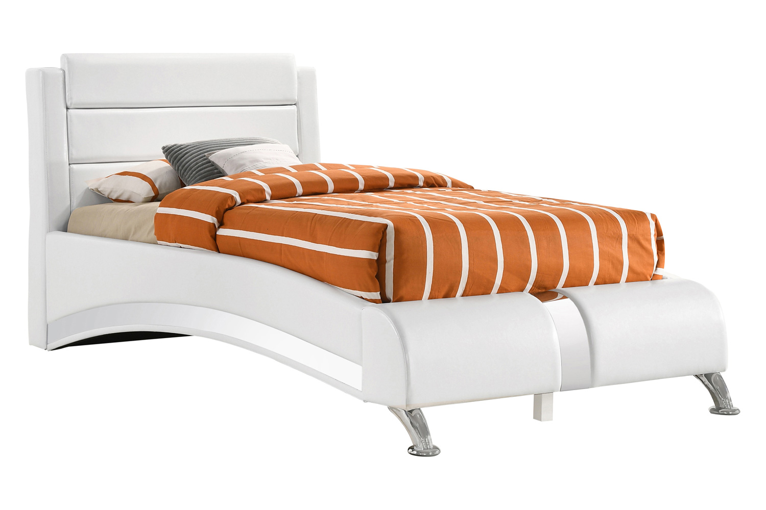 Coaster - Full Upholstered Platform Bed