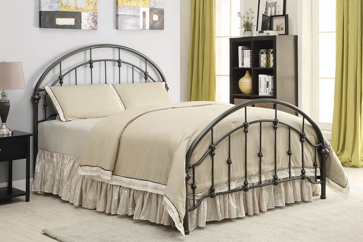 Coaster Rowan Full Bed - Dark Bronze